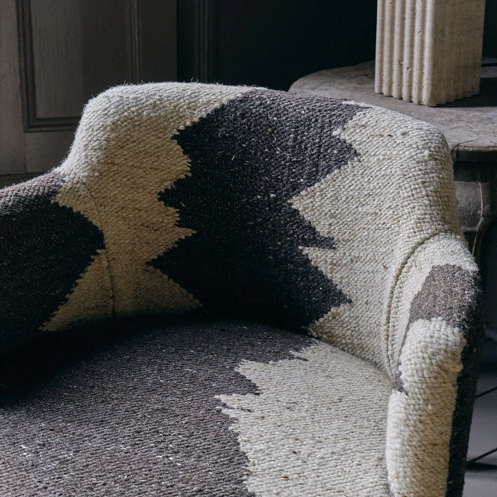 Akita Patterned Armchair - Image 8