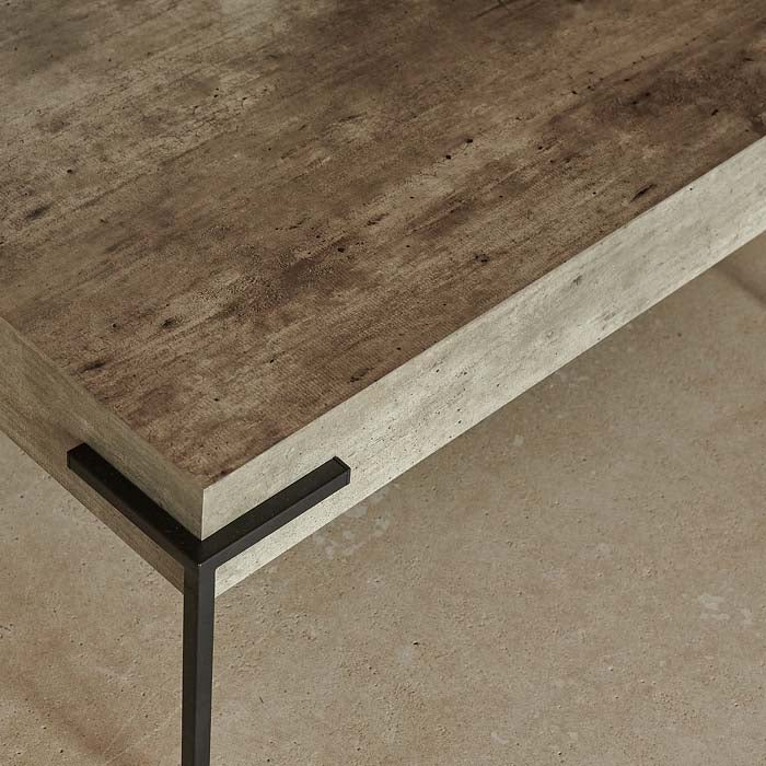 Alberton Faux Concrete Coffee Table - Image 3