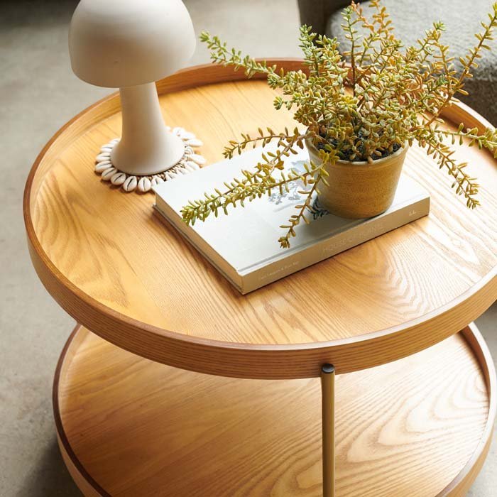 Alsio Two Tiered Side Table - Image 2