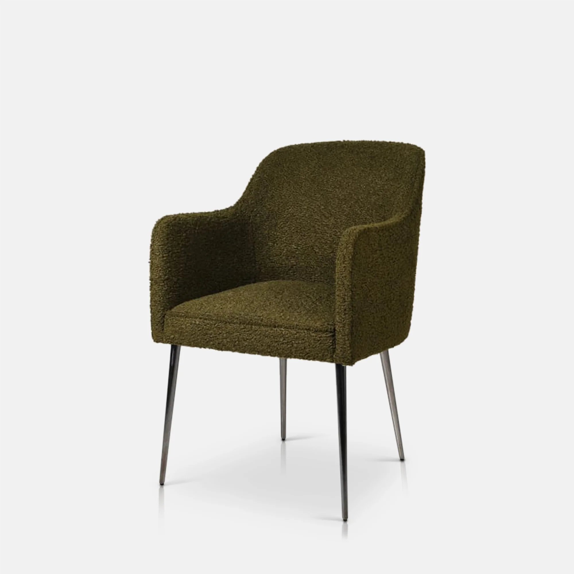 Andie Faux Sheepskin Dining Chair