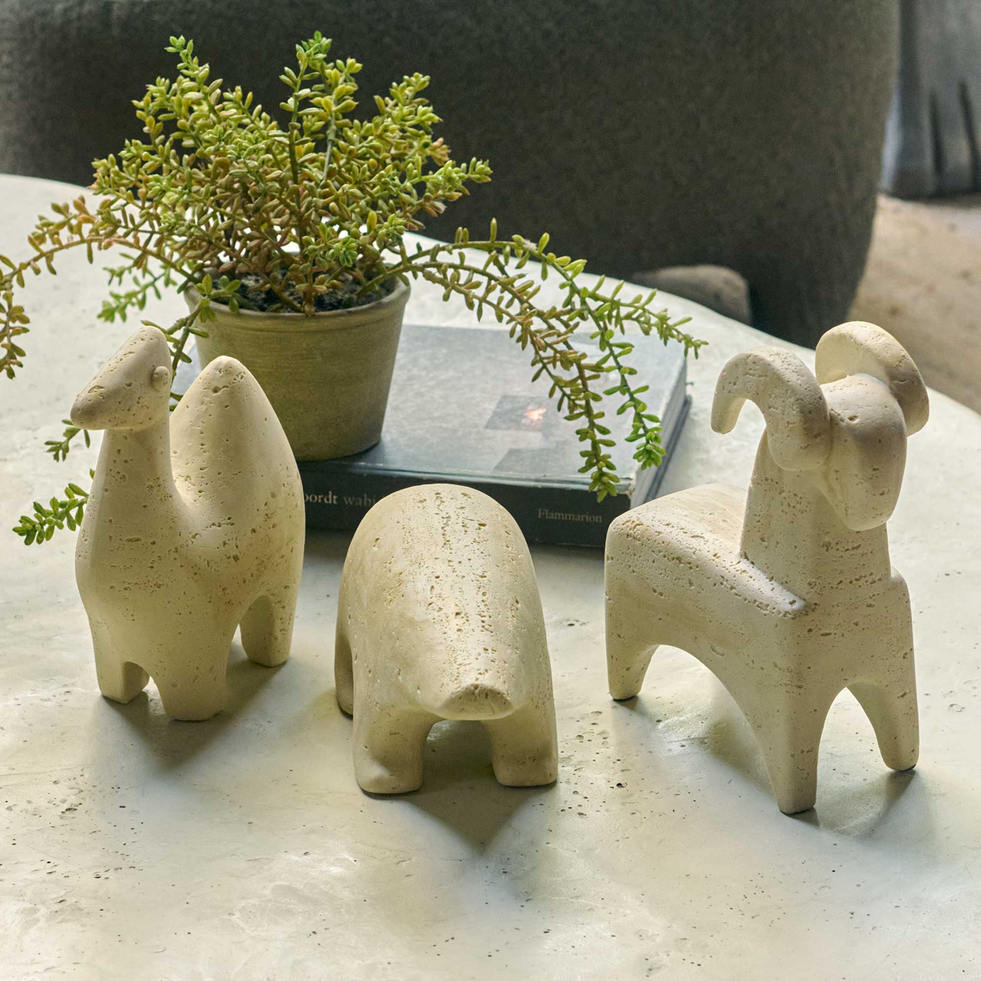 Animal Sculptures - Set of 3 - Image 3