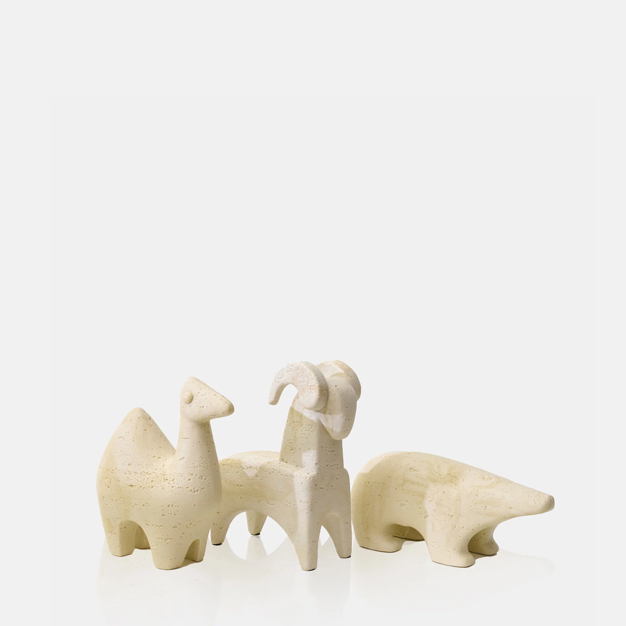 Animal Sculptures - Set of 3 - Image 4