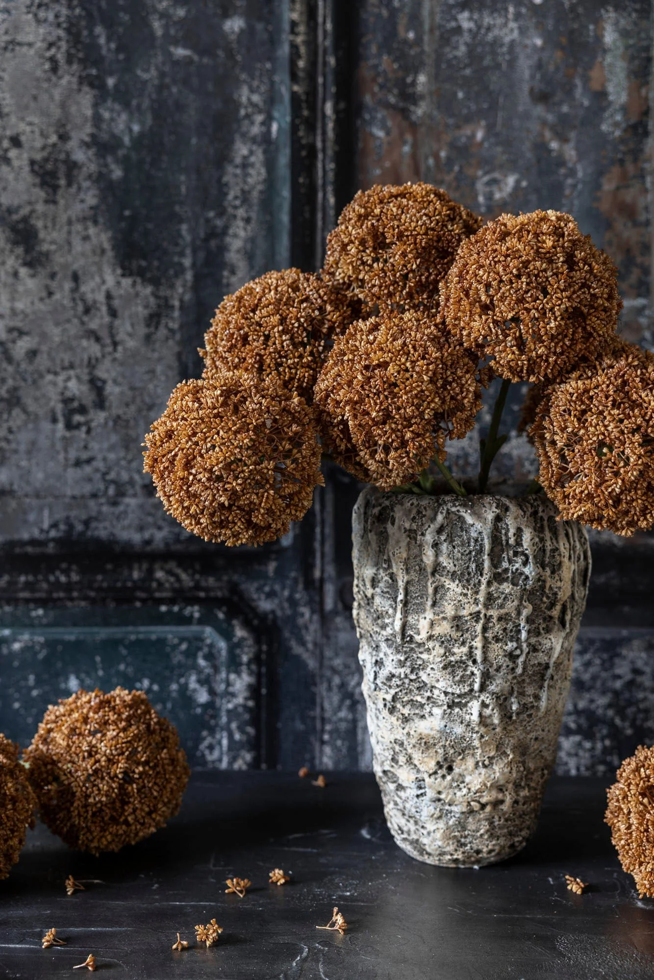 Artificial Allium, Umber - Image 5