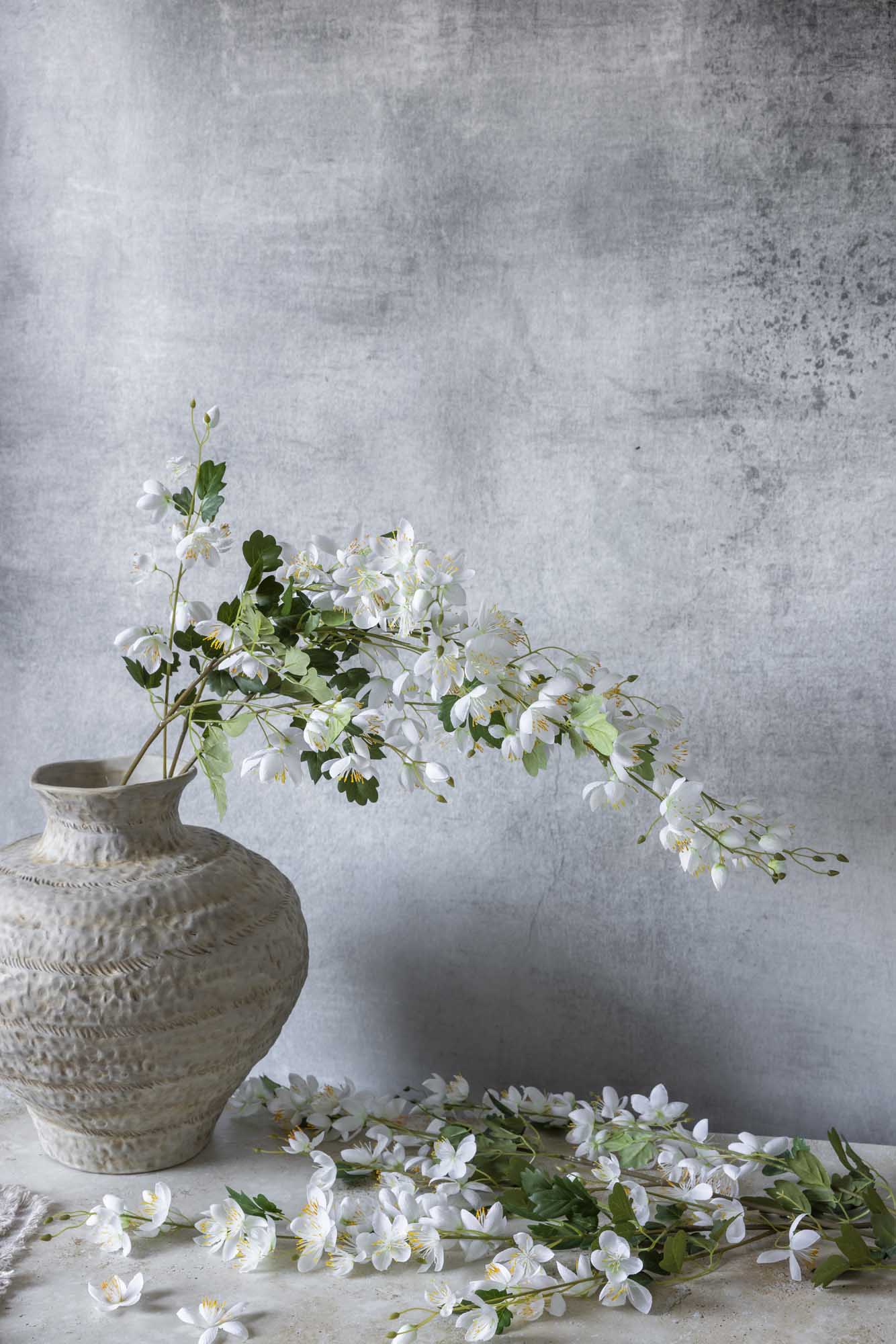 Artificial Campanula, Cream - Image 5