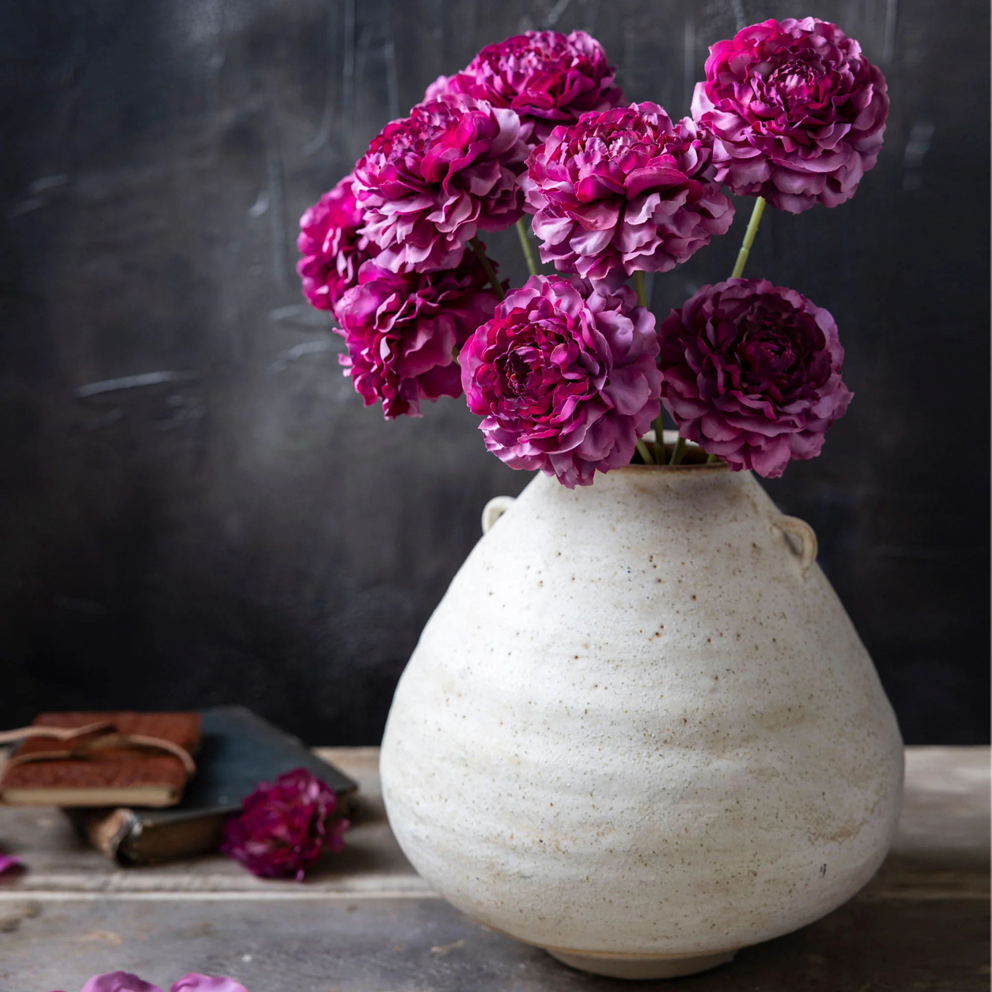 Artificial Carnation, Purple - Image 4