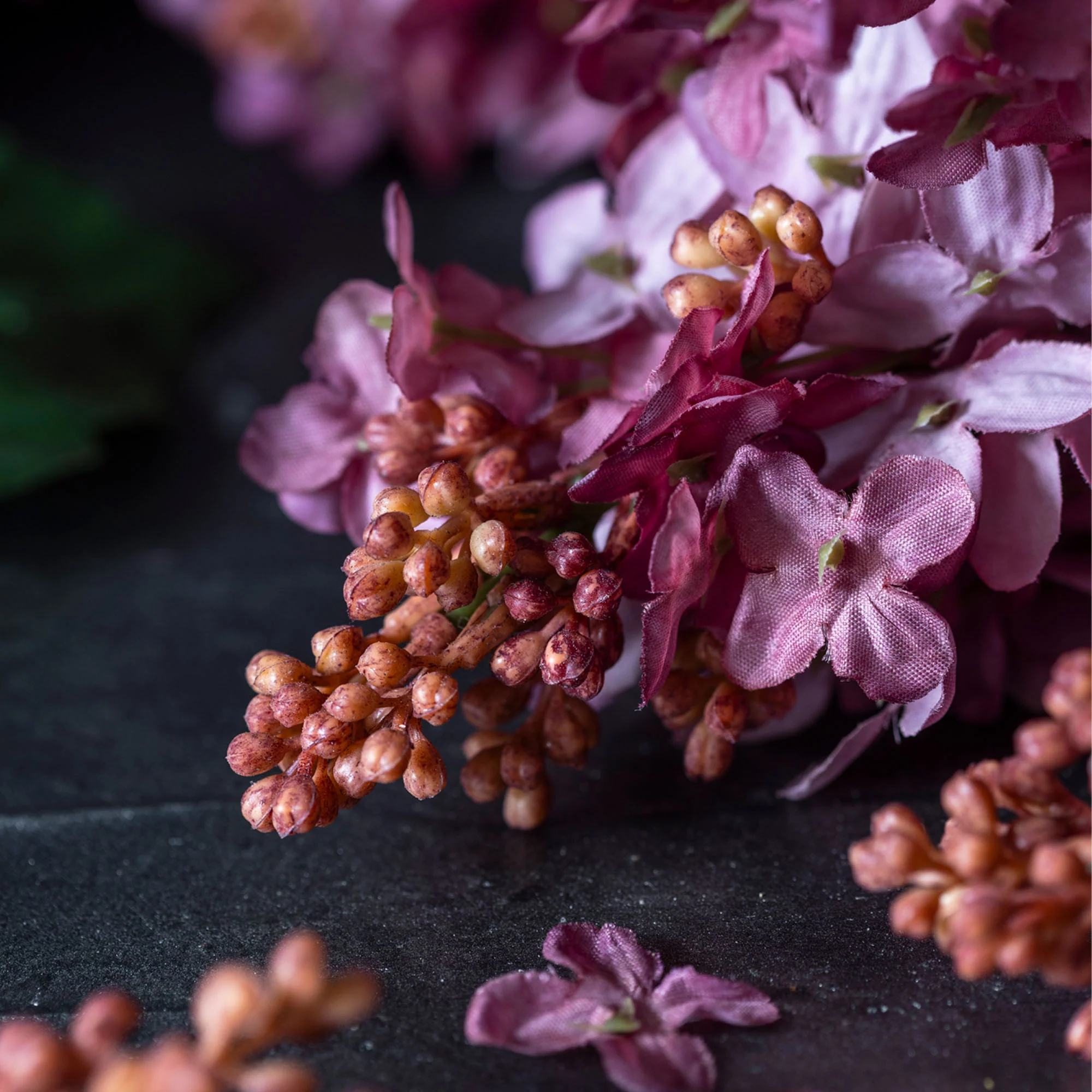 Artificial Cone Hydrangea, Sunset - Image 2