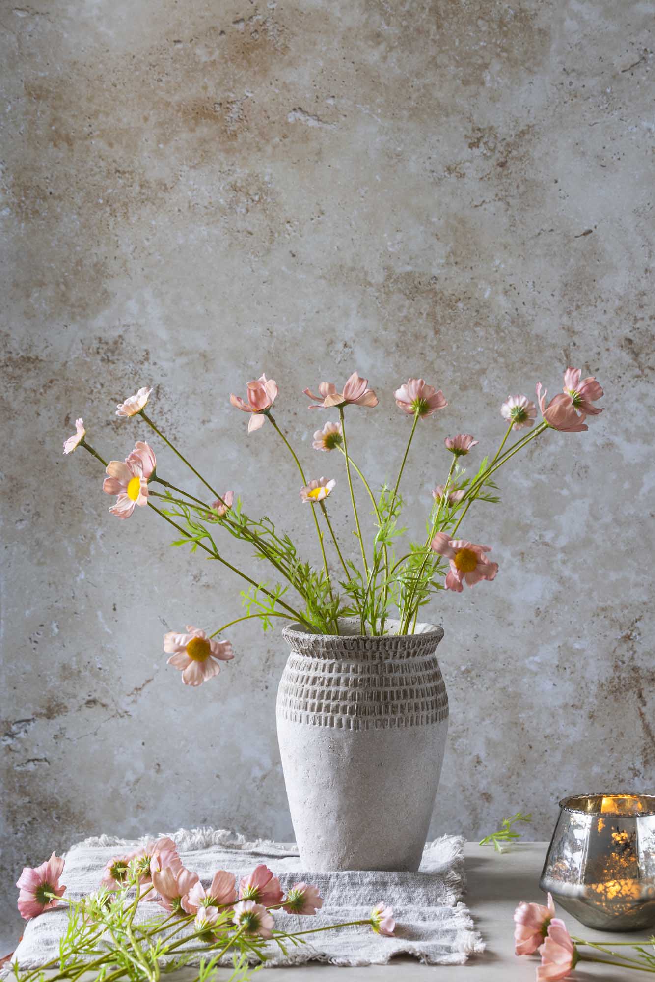 Artificial Cosmos Meadow, Soft Pink Bundle - Image 5