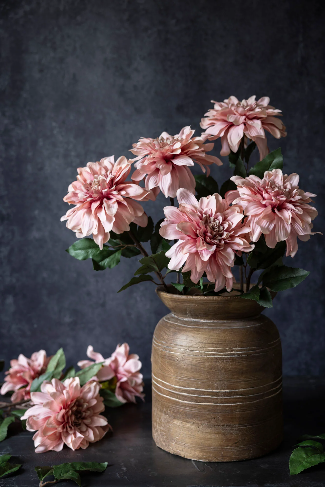 Artificial Dahlia, Flamingo - Image 5