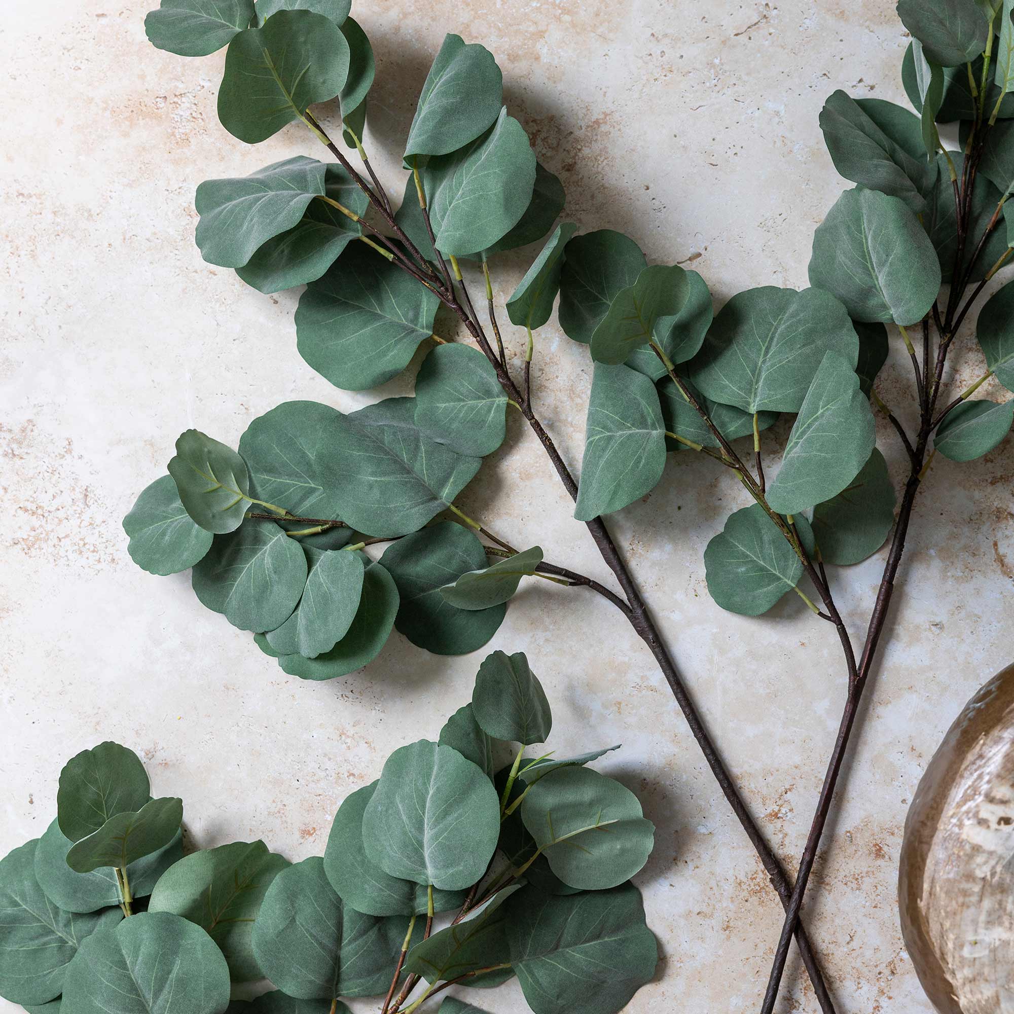 Artificial Eucalyptus Silver Dollar