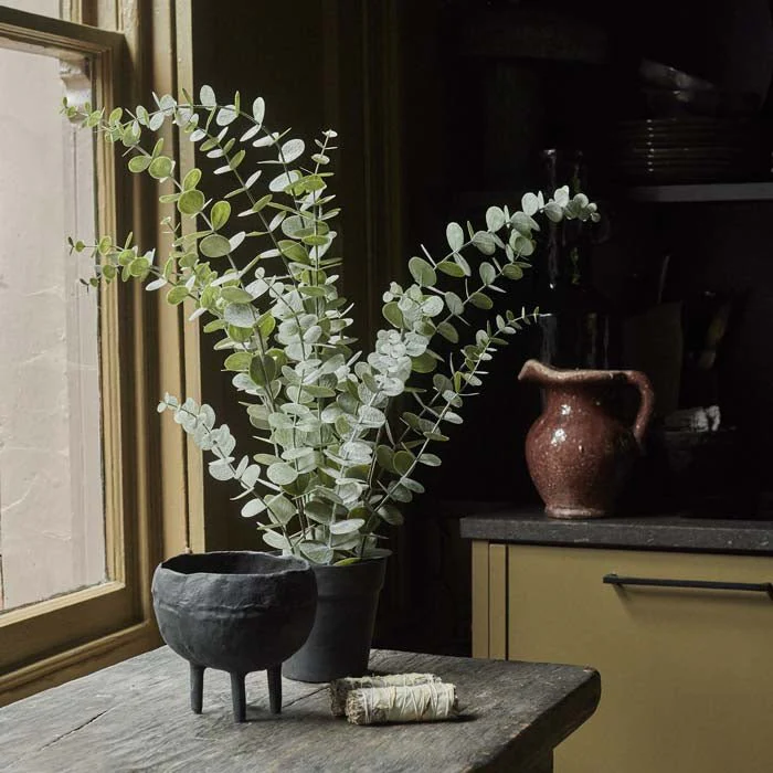 Artificial Eucalyptus Silver in Pot - Image 4