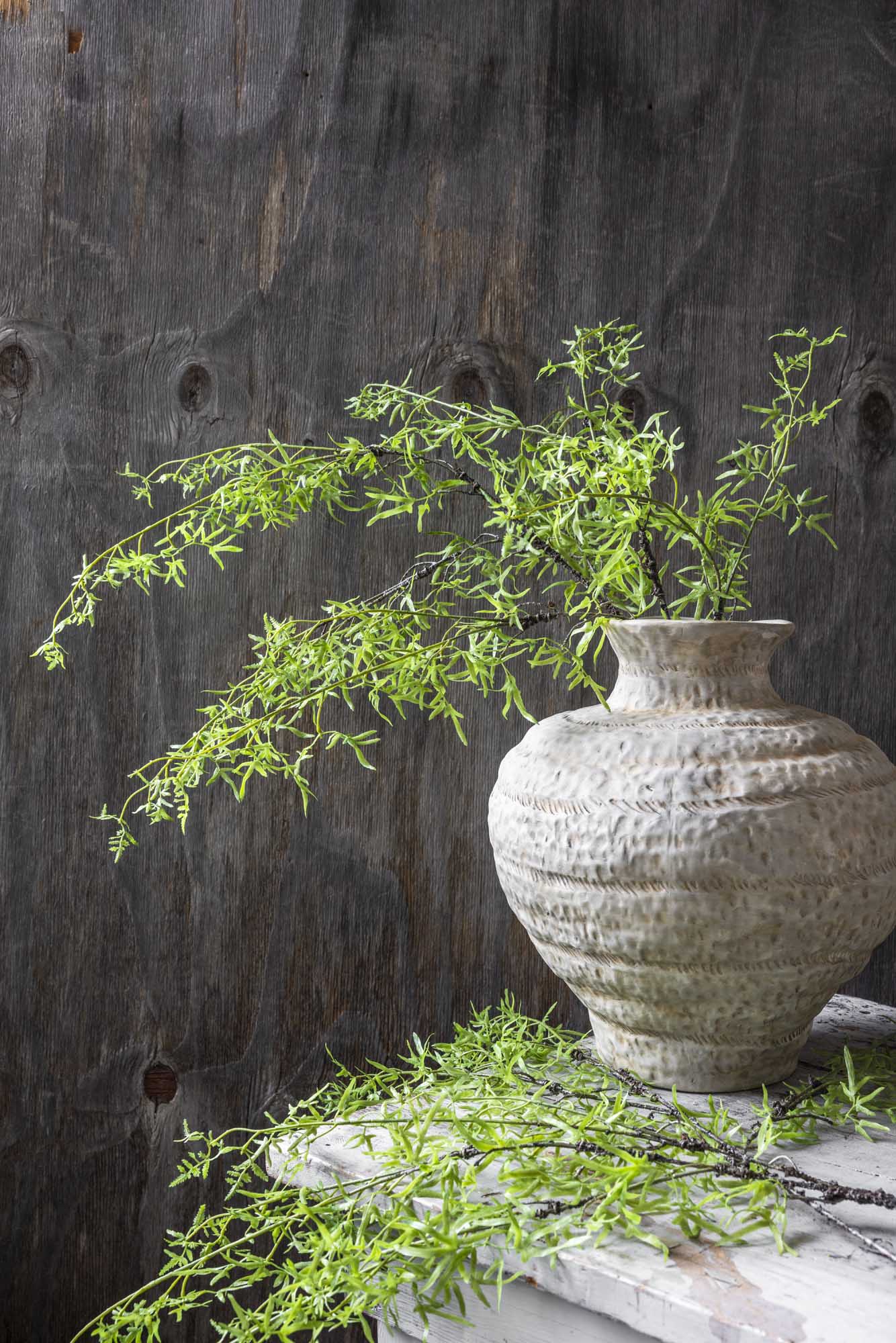Artificial Fern Branch, Soft Green - Image 5