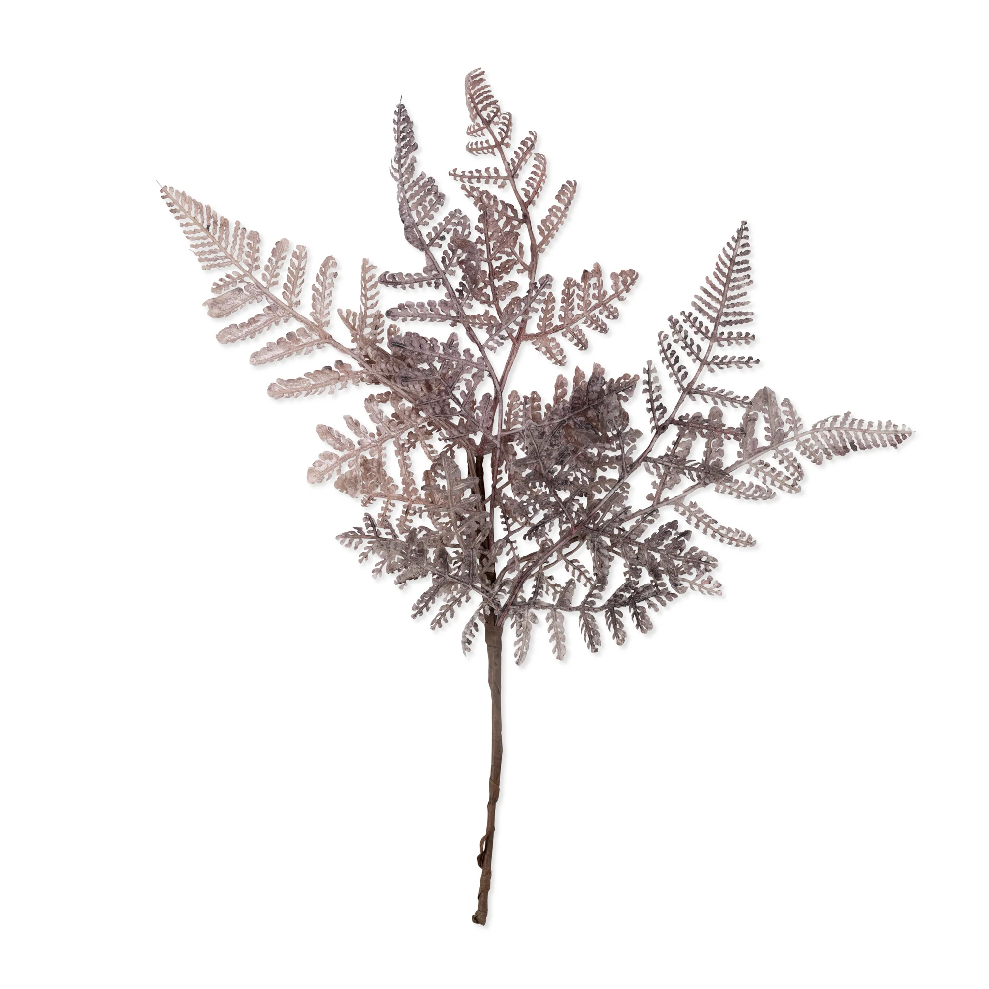 Artificial Fern Bush, Purple - Image 3