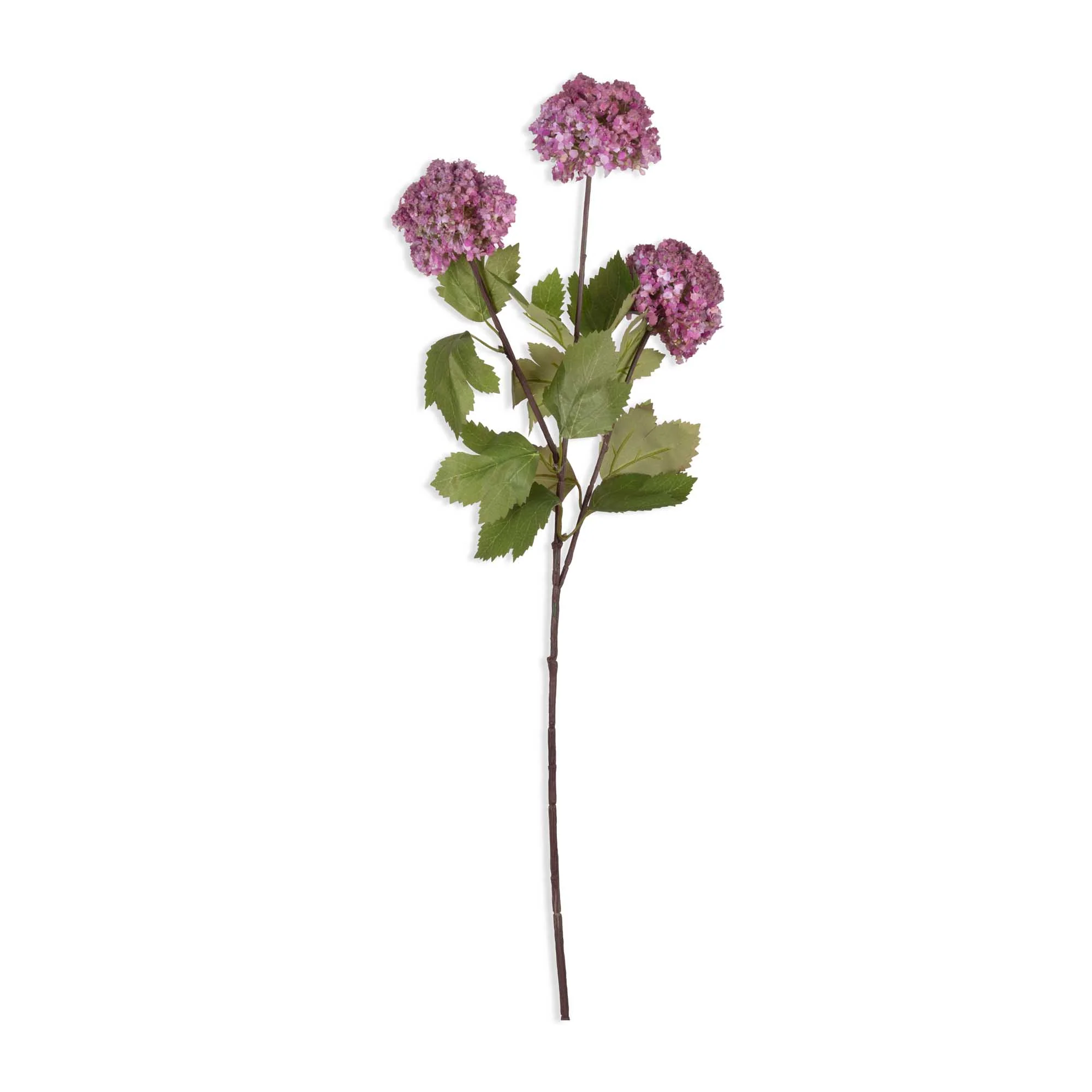 Artificial Guelder Rose, Mauve - Image 3