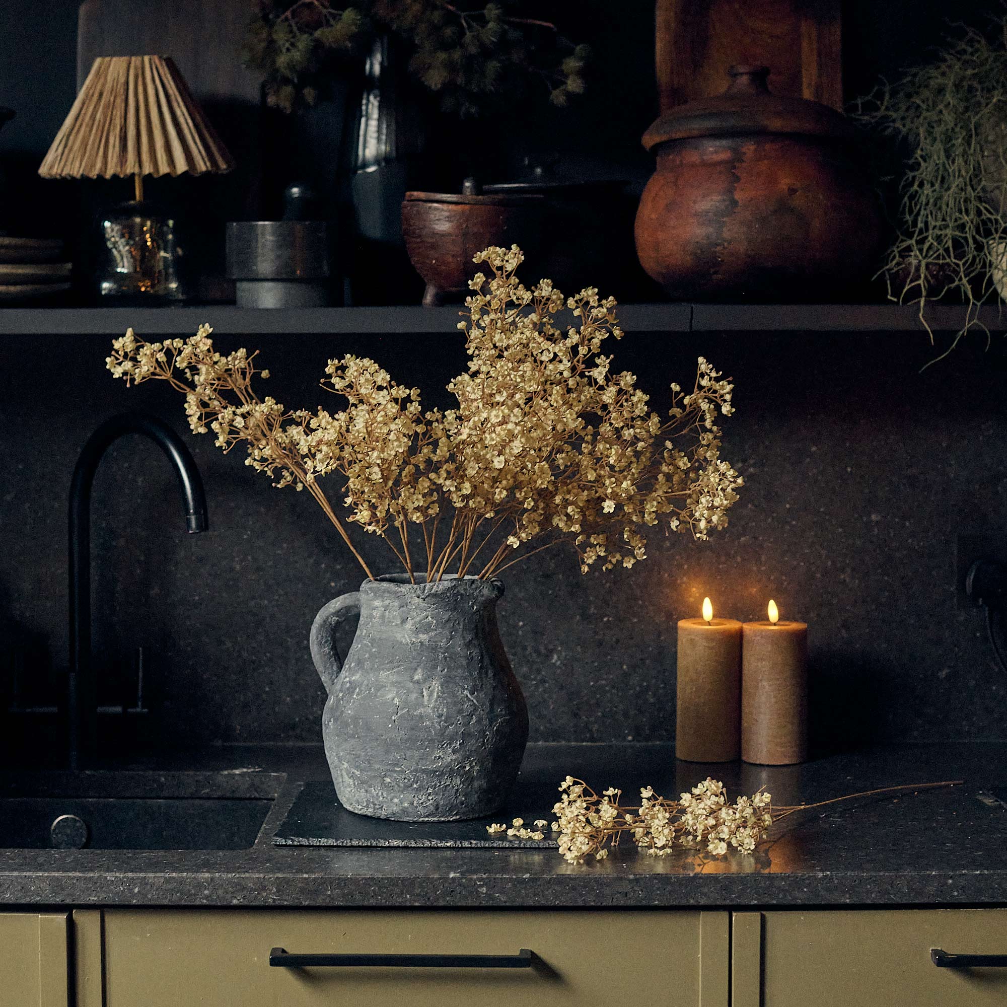 Artificial Gypsophila, Cream - Image 4