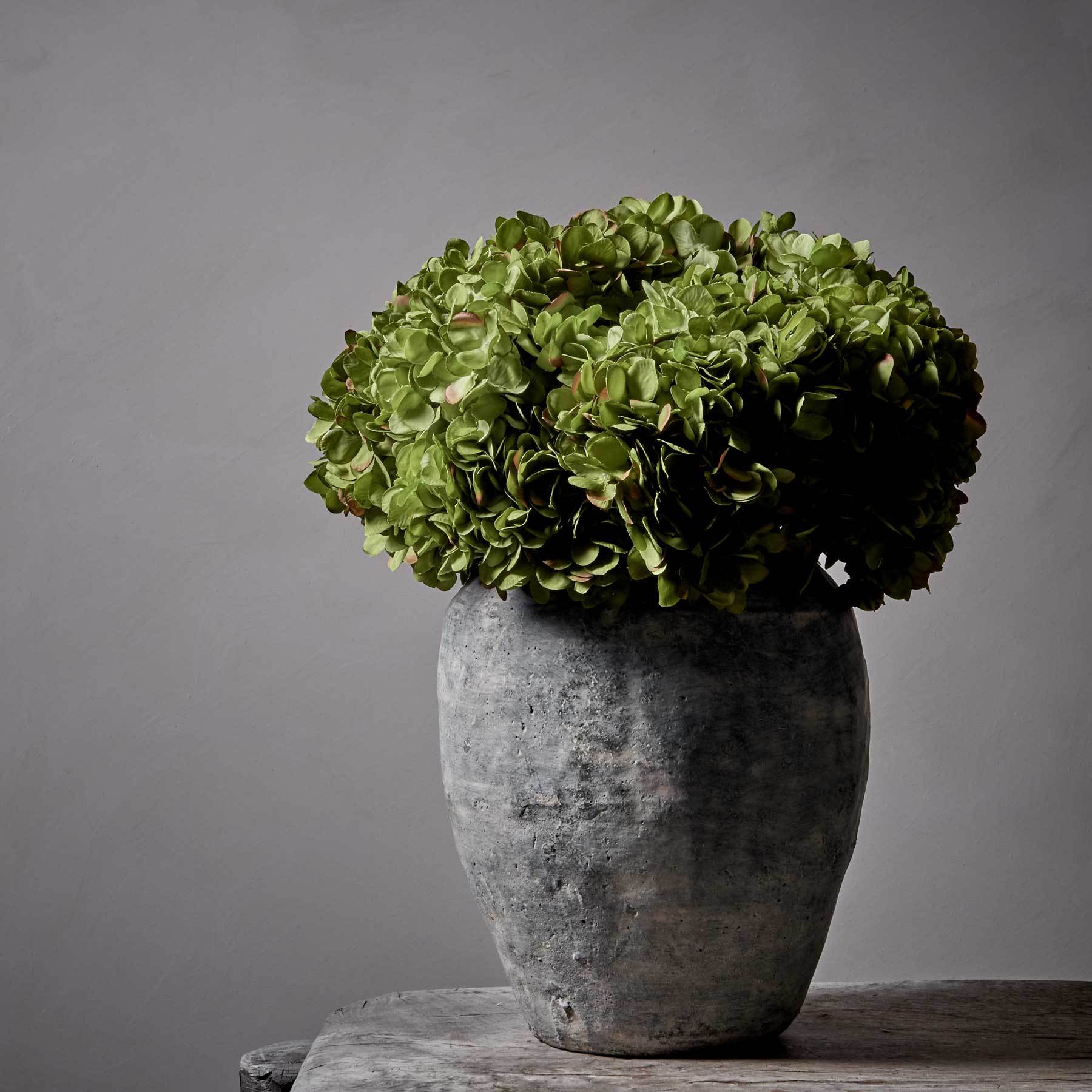 Artificial Hydrangea, Green