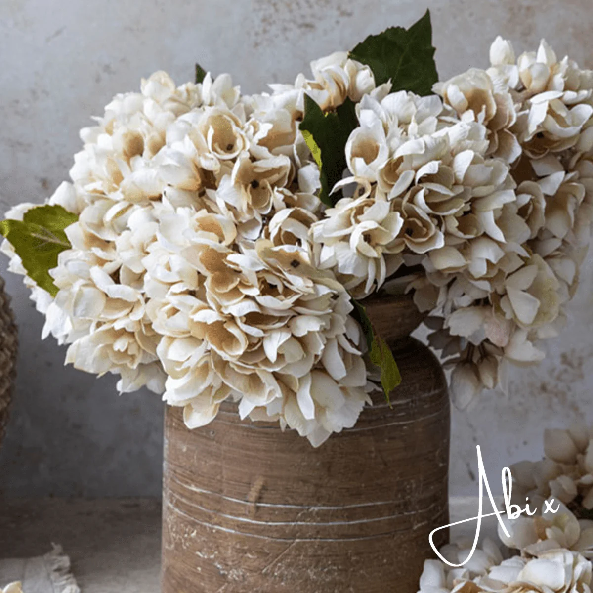Artificial Hydrangea, Morning Mist - Image 6