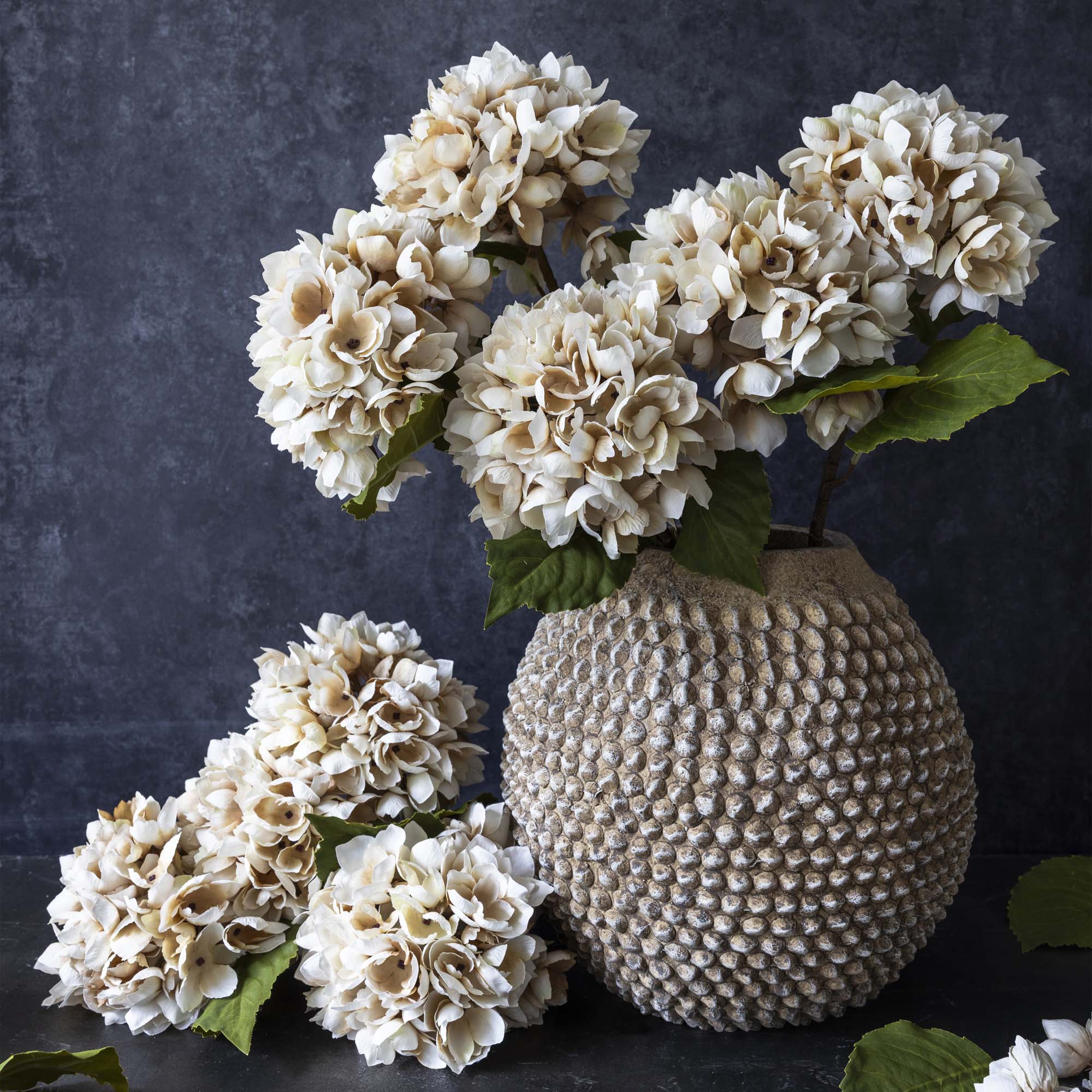 Artificial Hydrangea, Morning Mist - Large - Image 4