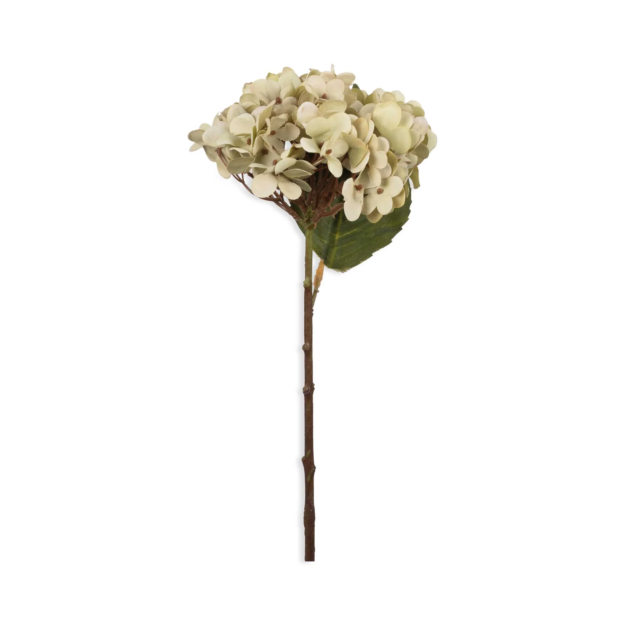 Artificial Hydrangea, Soft Green - Image 3
