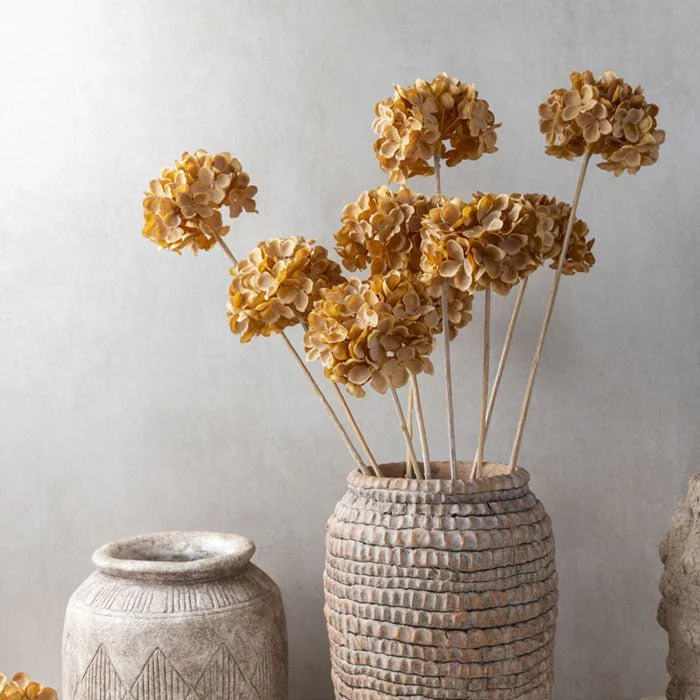 Artificial Hydrangea, Walnut