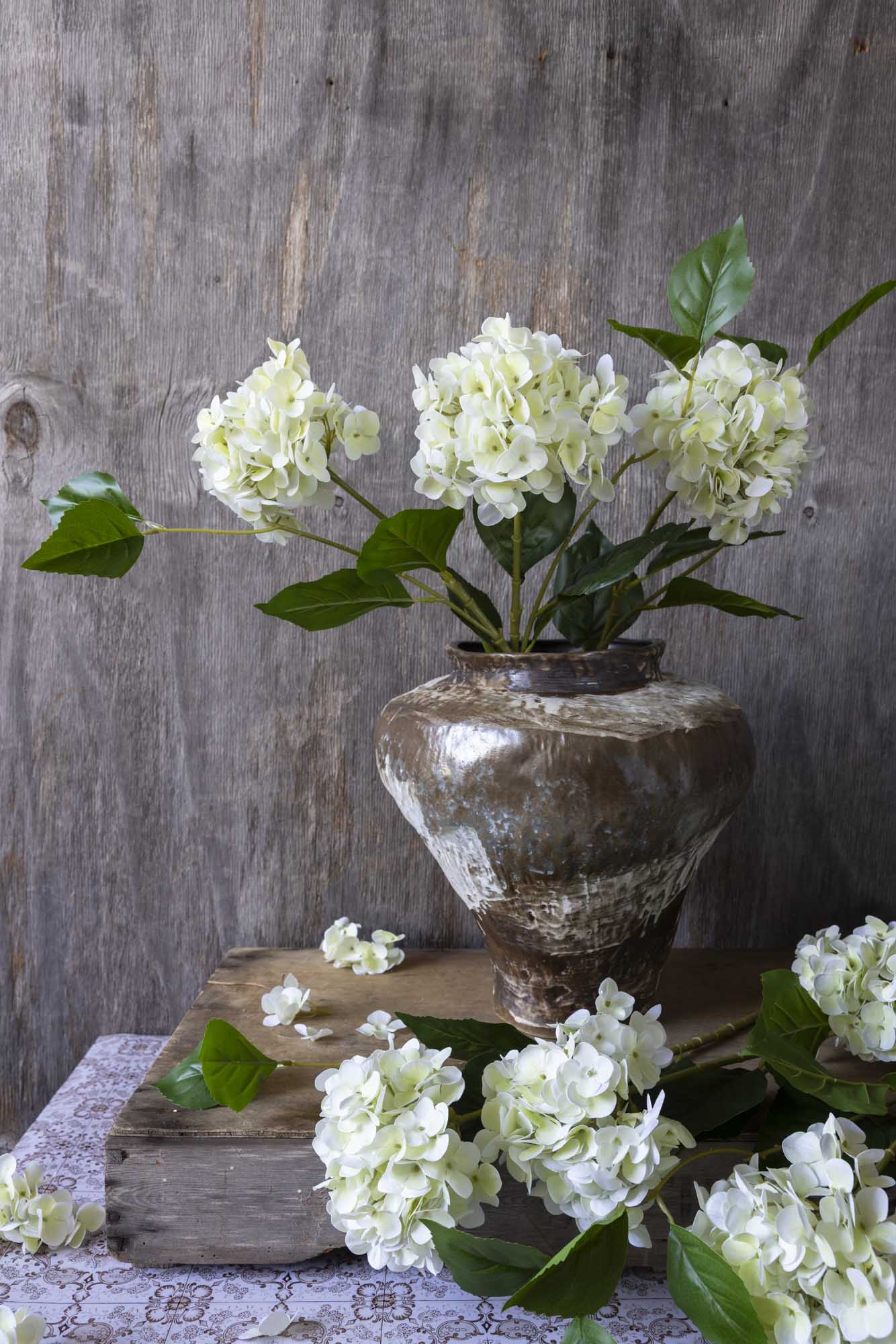 Artificial Real Touch Hydrangea, Zest - Image 5
