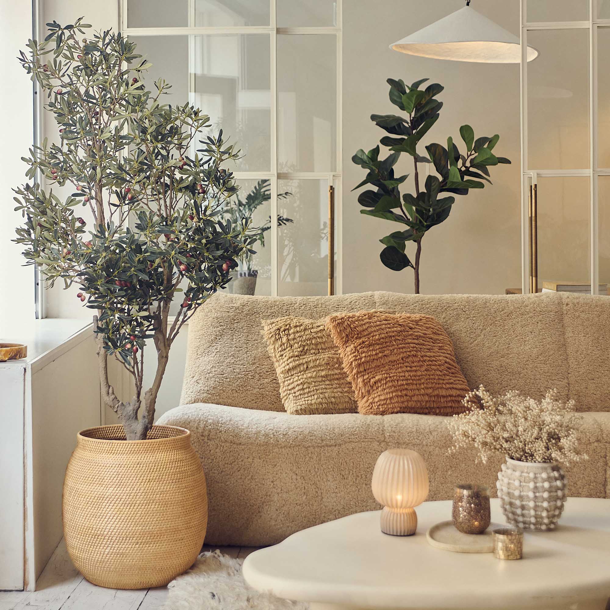 Artificial Olive Tree in Pot - Large - Image 4