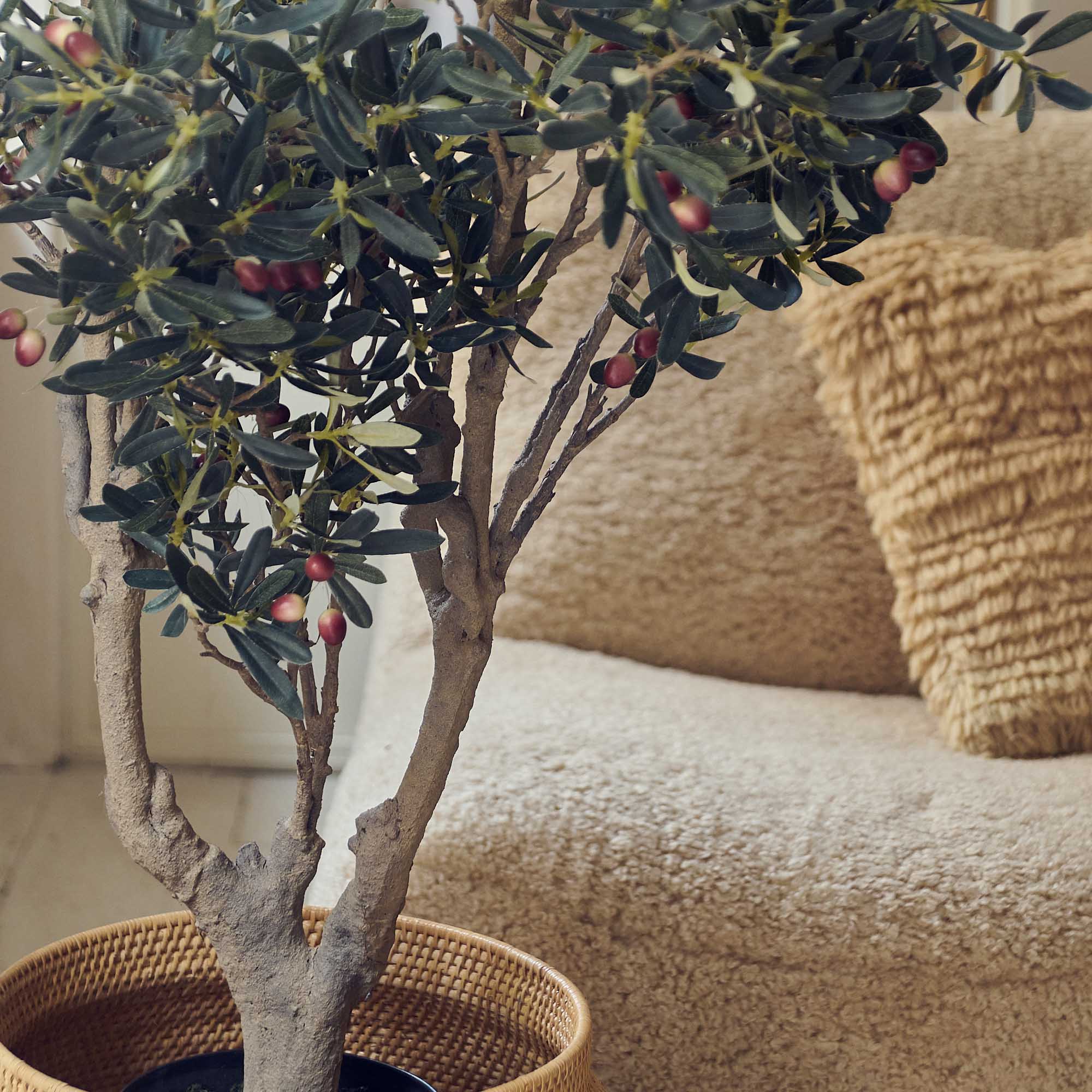 Artificial Olive Tree in Pot - Large - Image 5