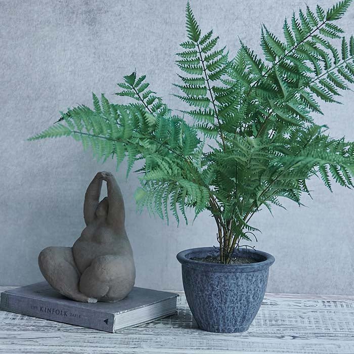 Artificial Potted Fern - Image 4