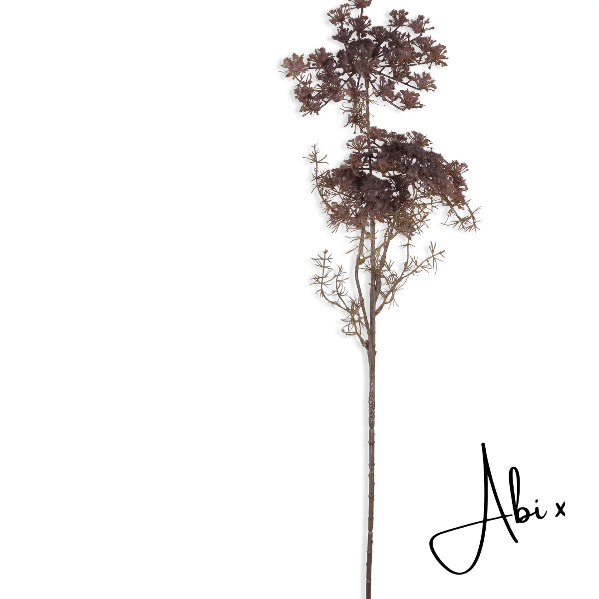 Artificial Queen Anne's Lace, Purple - Image 5
