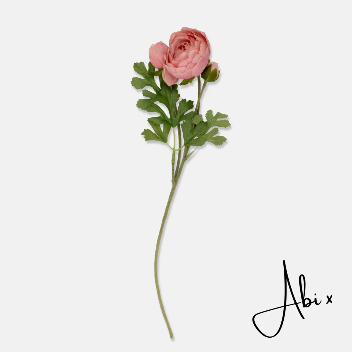 Artificial Real Touch Ranunculus, Peach - Image 6
