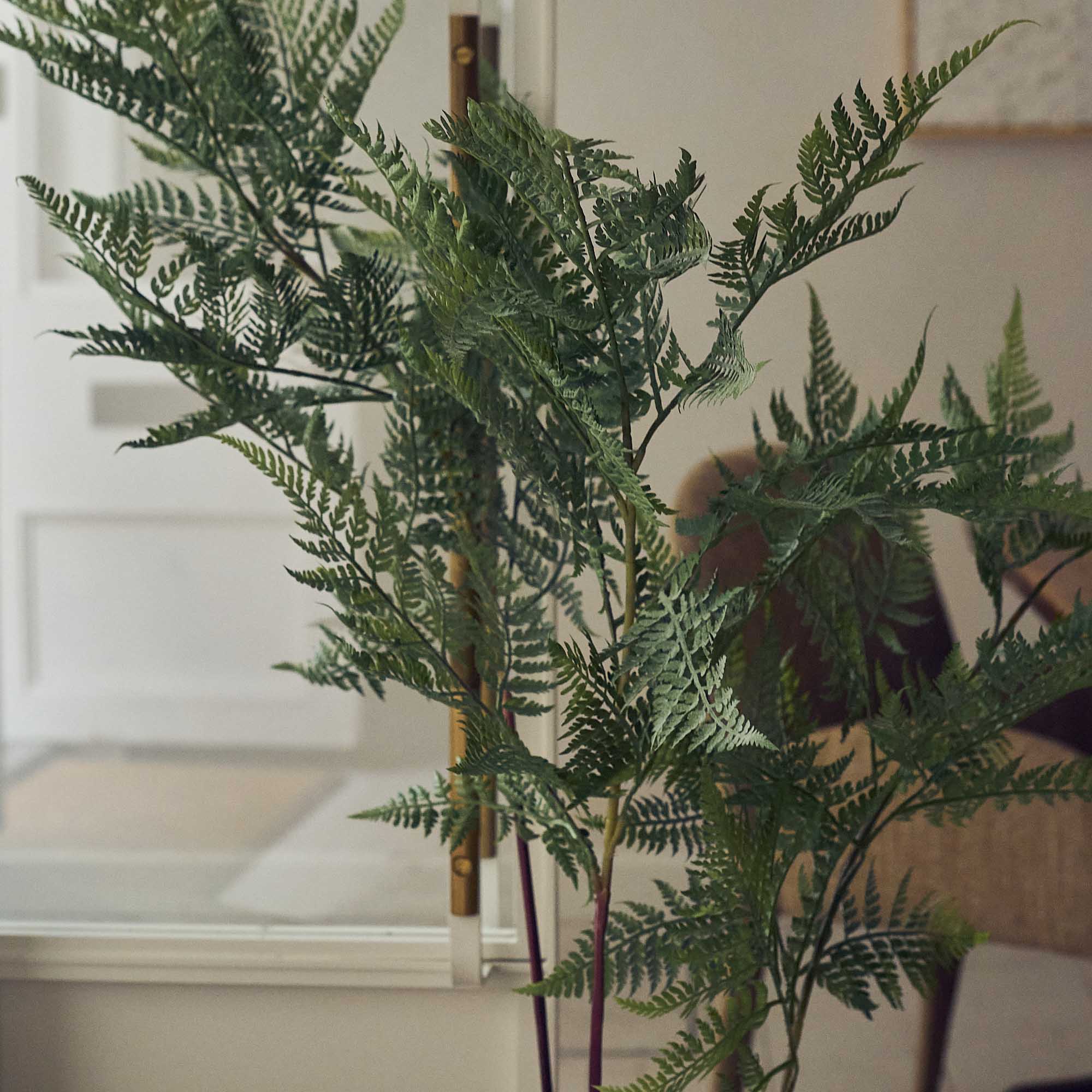 Artificial Sword Fern in Pot - Image 3