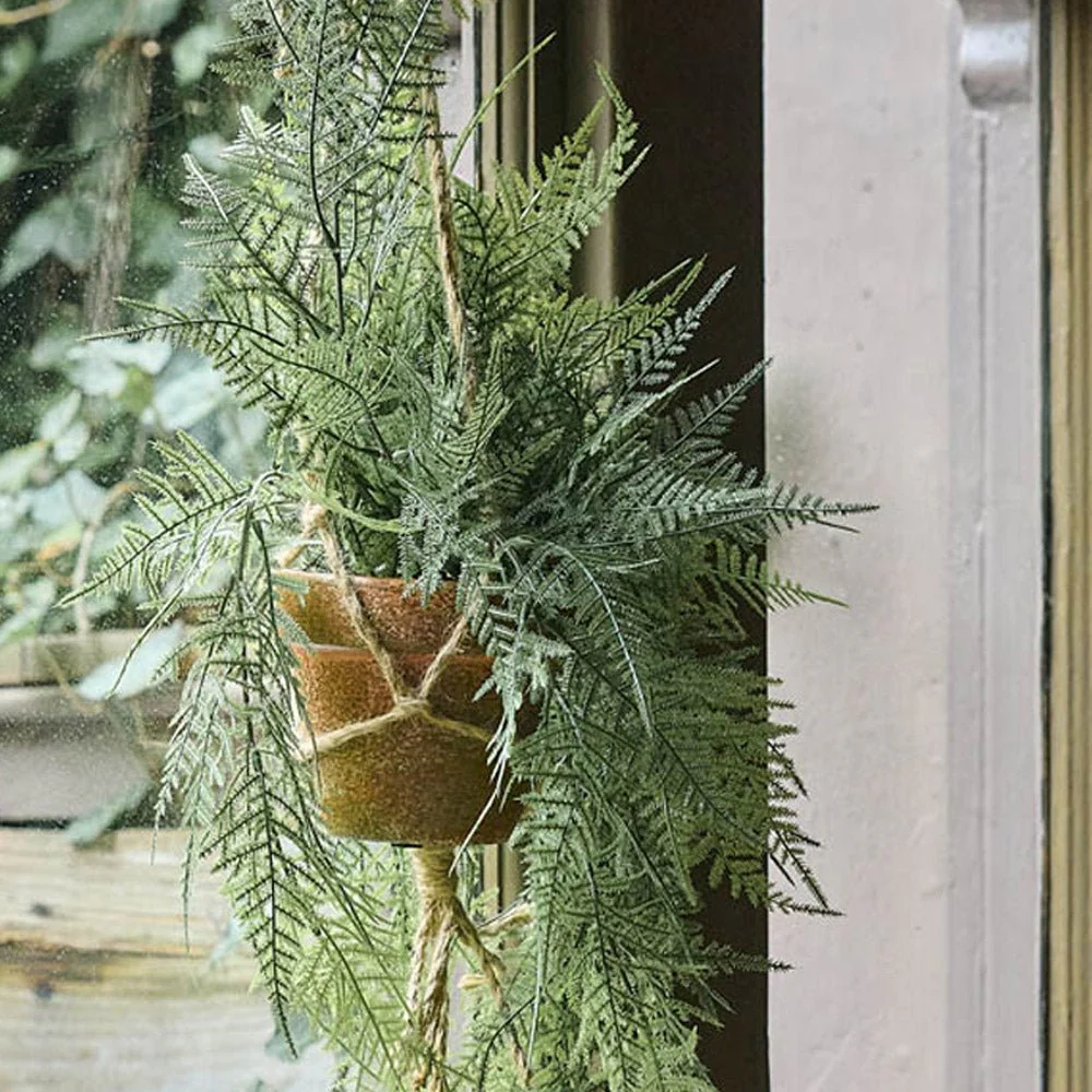 Artificial Trailing Boston Fern - Image 3