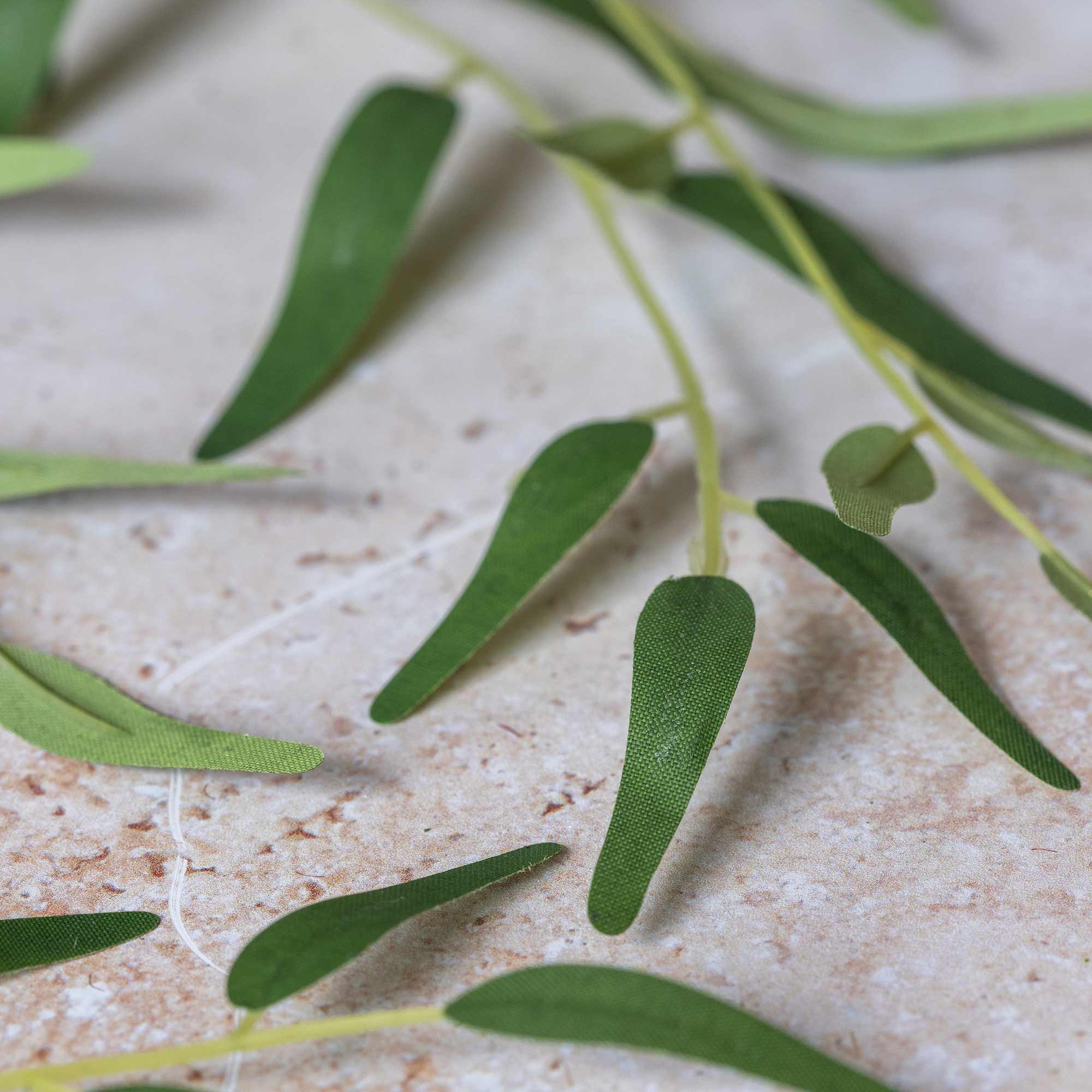 Artificial Willow Branch, Forest Green - Image 4