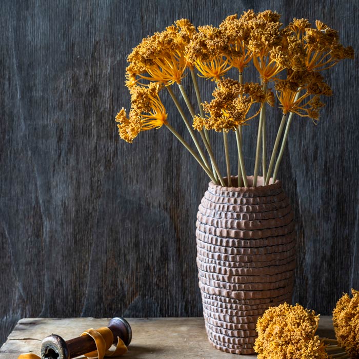 Artificial Yarrow Bunch, Sand - Image 4