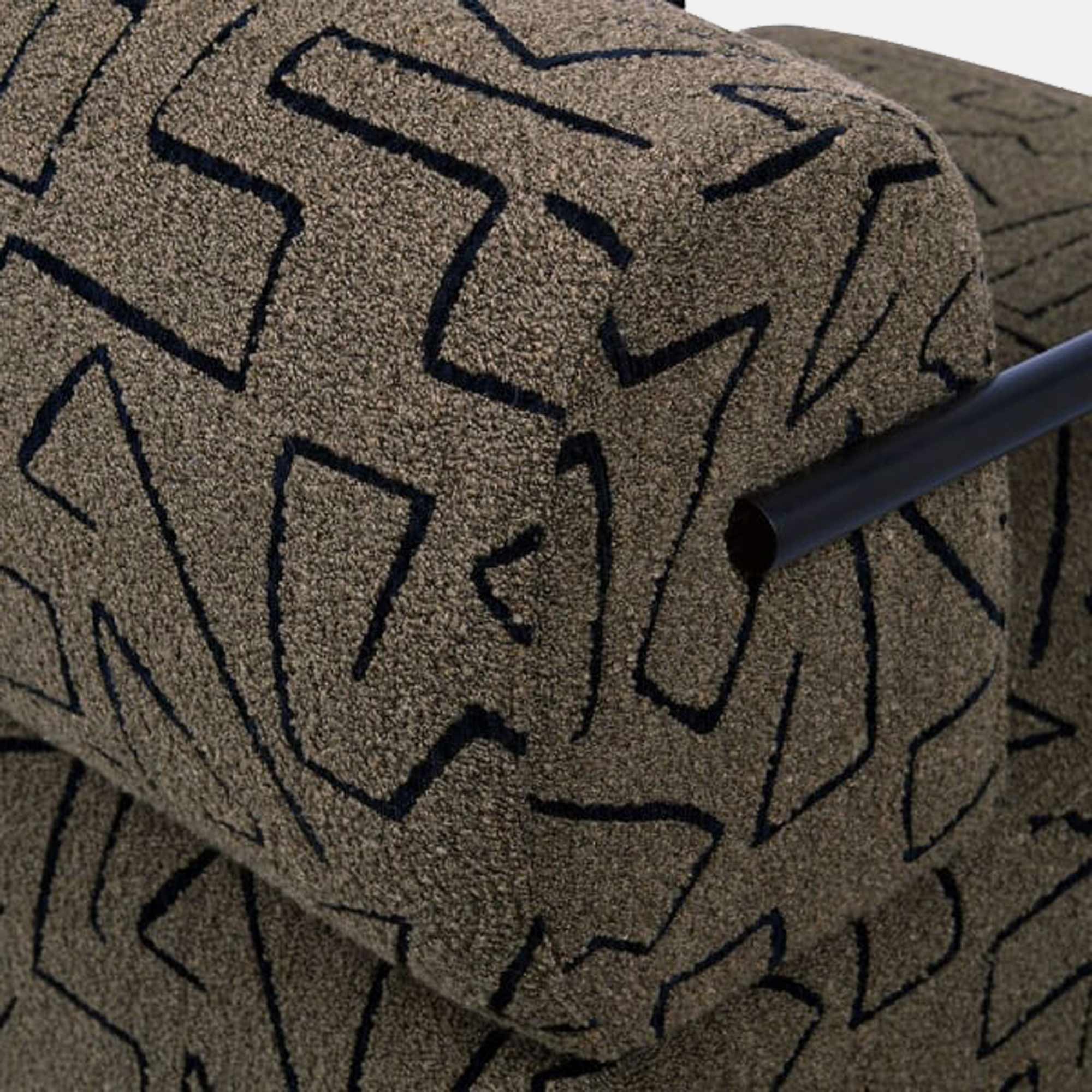 Baker Patterned Armchair - Image 3