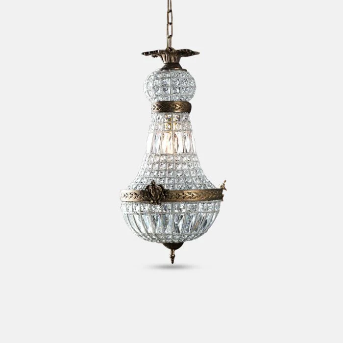Ballroom Glass Chandelier, Extra Small - Image 4