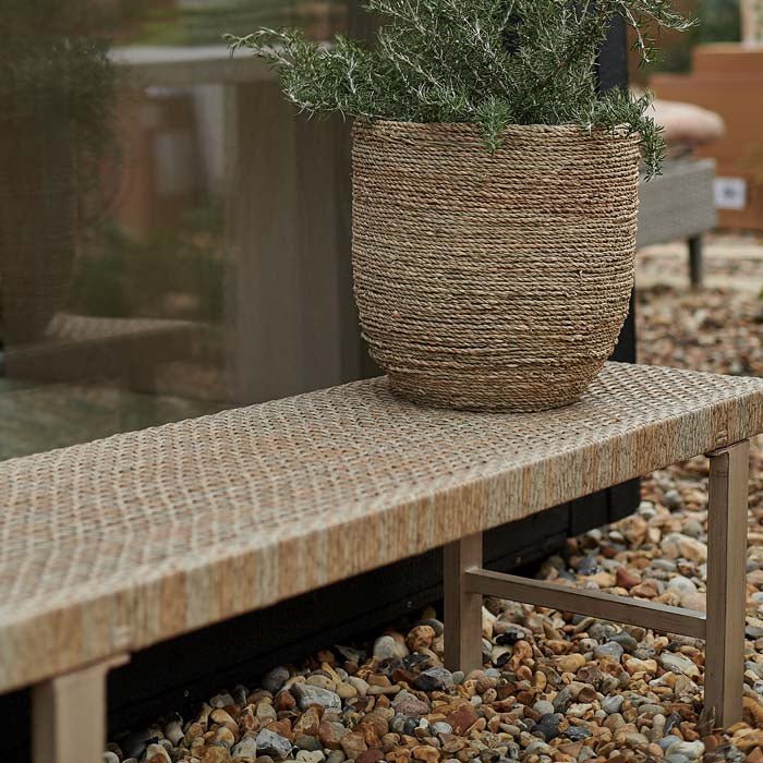 Barnaby Rattan Bench - Image 2
