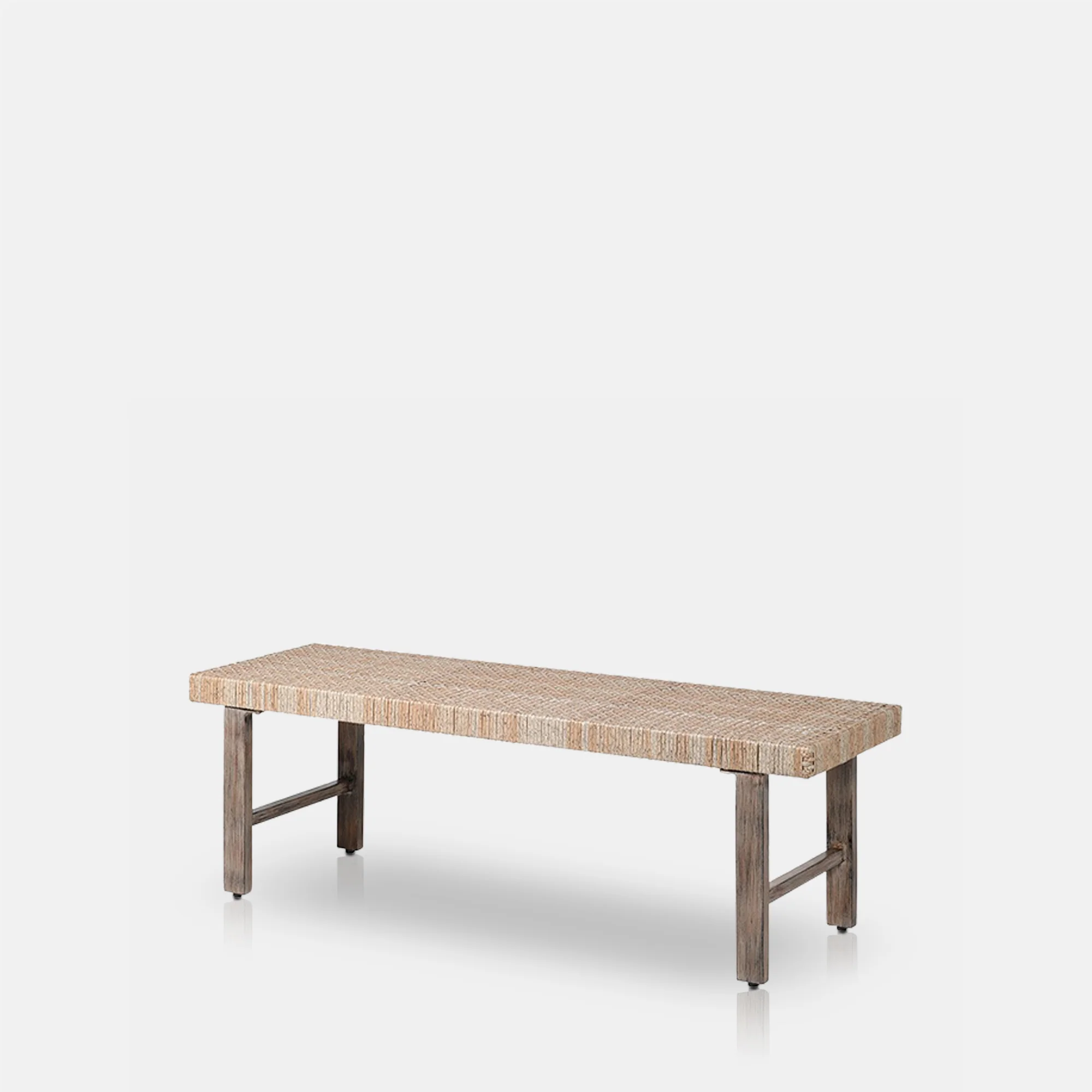 Barnaby Rattan Bench - Image 4