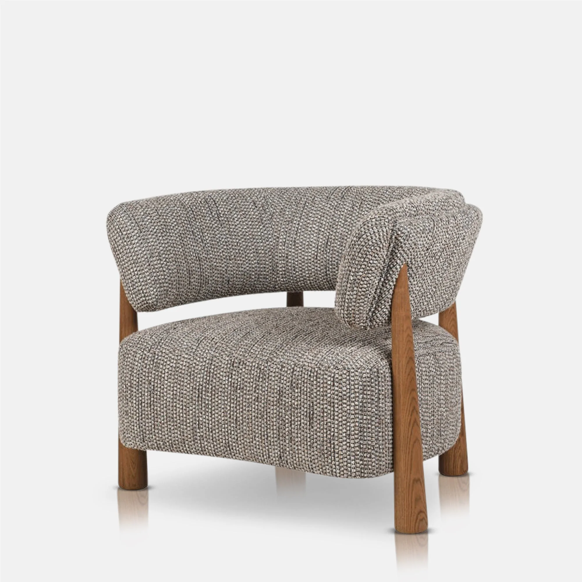 Bastian Curved Armchair - Image 4