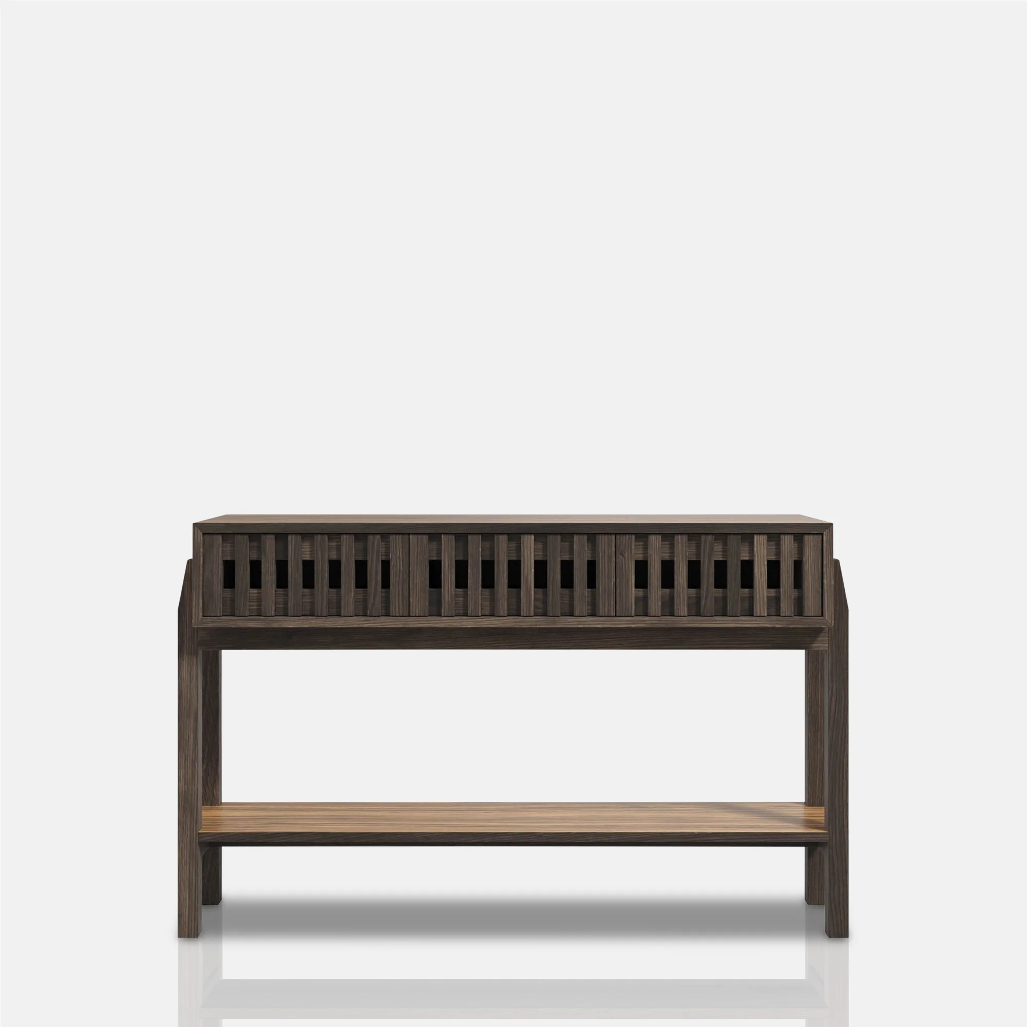 Batten Wooden Console Table - Image 4