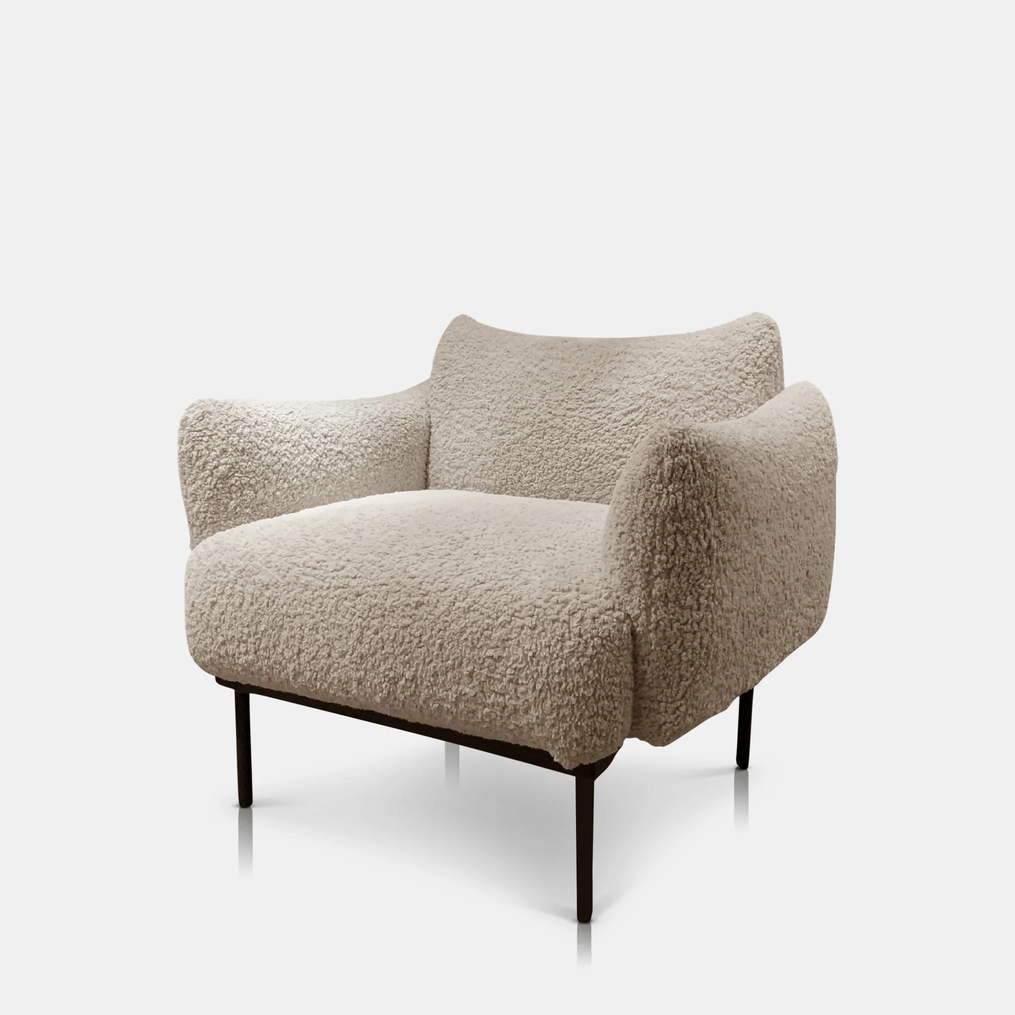 Belville Armchair, Cream - Image 4