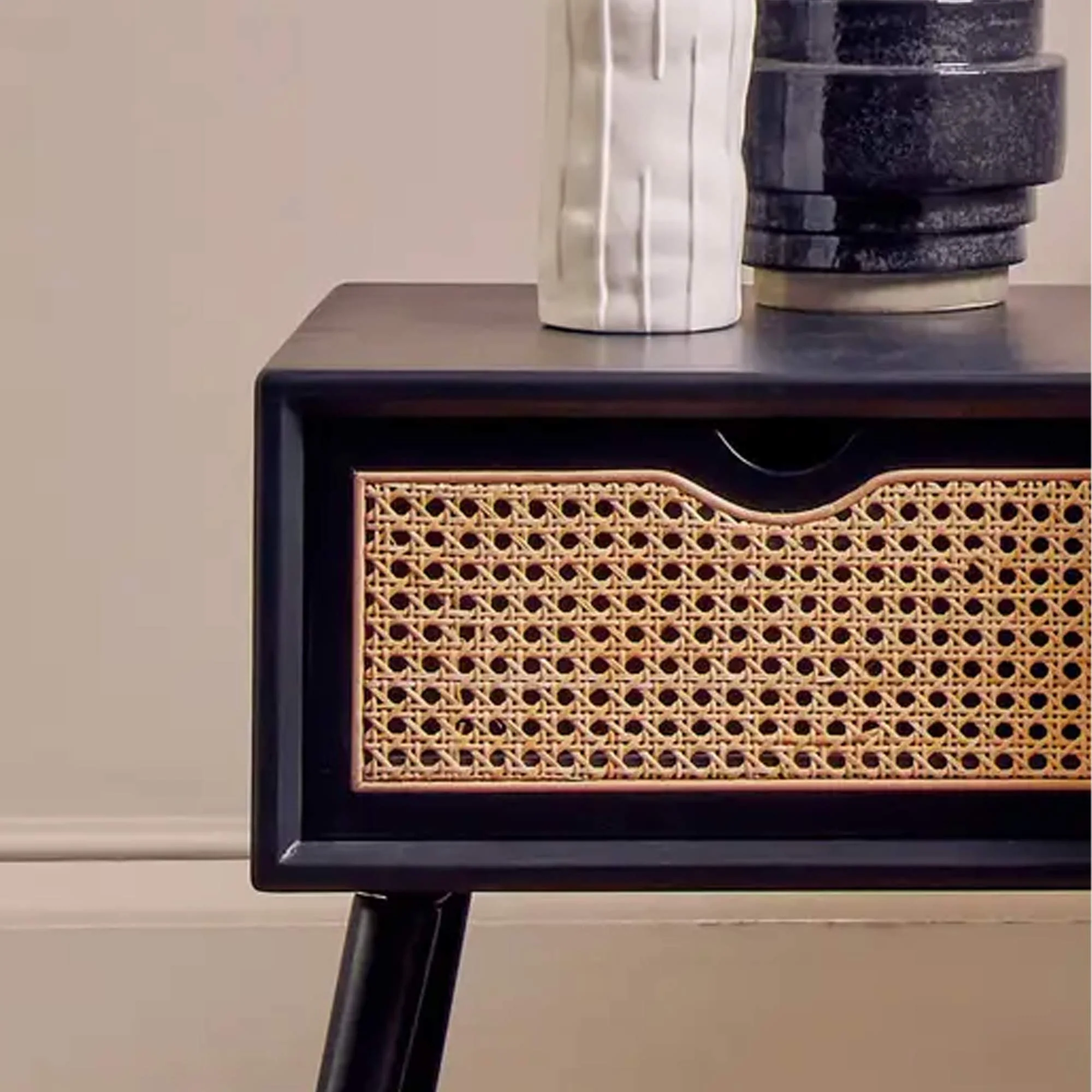 Birchley Black Side Table - Image 2