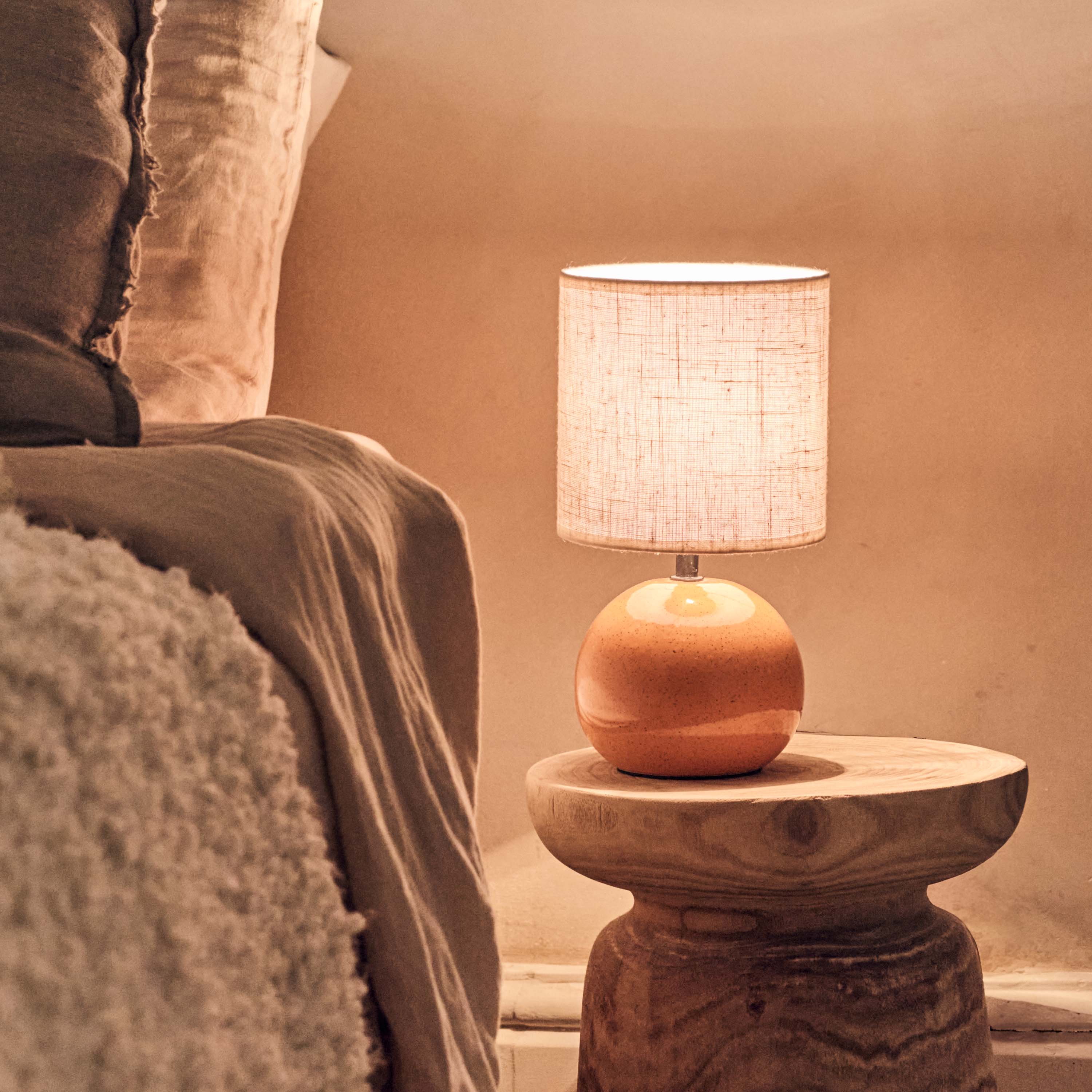 Blair Table Lamp, Orange