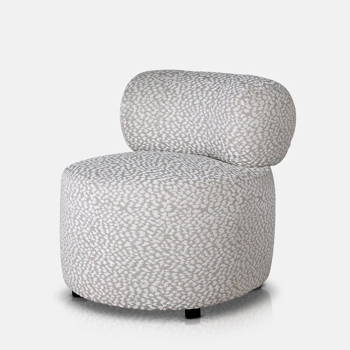 Blakely Grey Patterned Armchair - Image 4