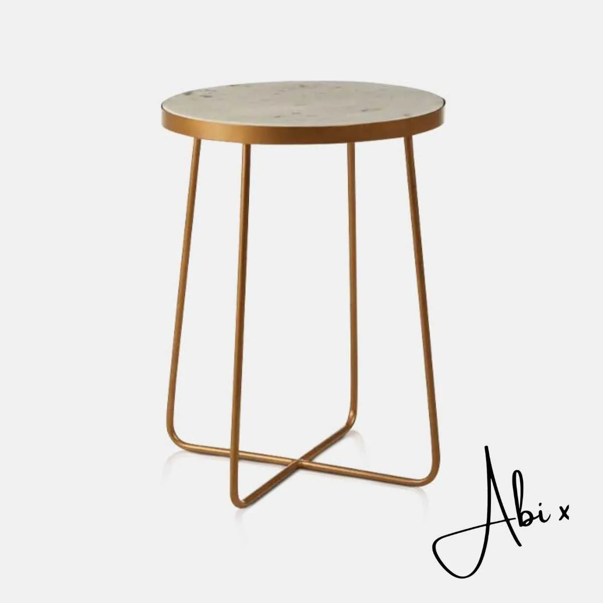 Blanco Marble Side Table - Image 6