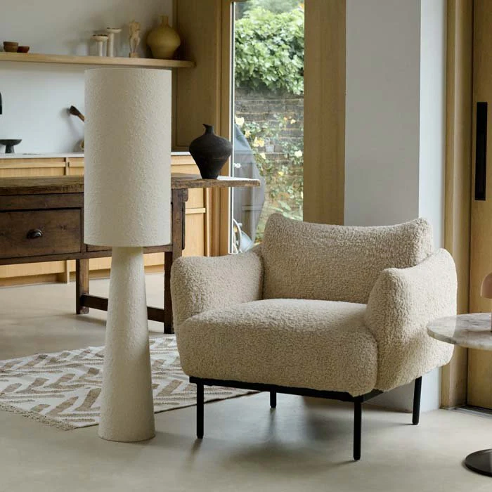 Boucle Rylan Floor Lamp