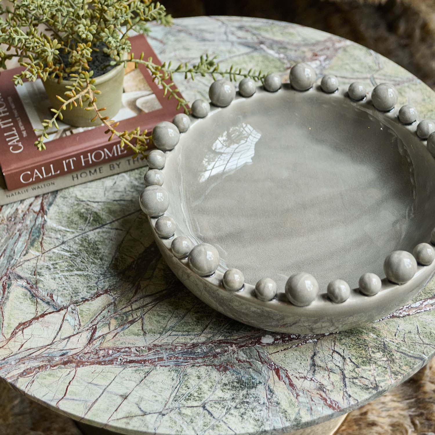 Bourton Bowl, Taupe - Image 2
