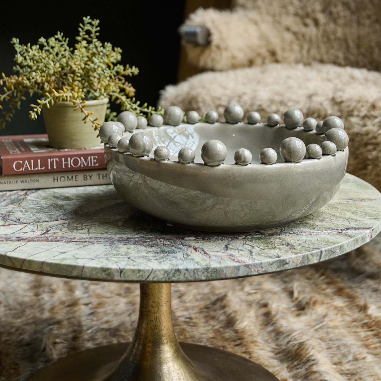 Bourton Bowl, Taupe - Image 5