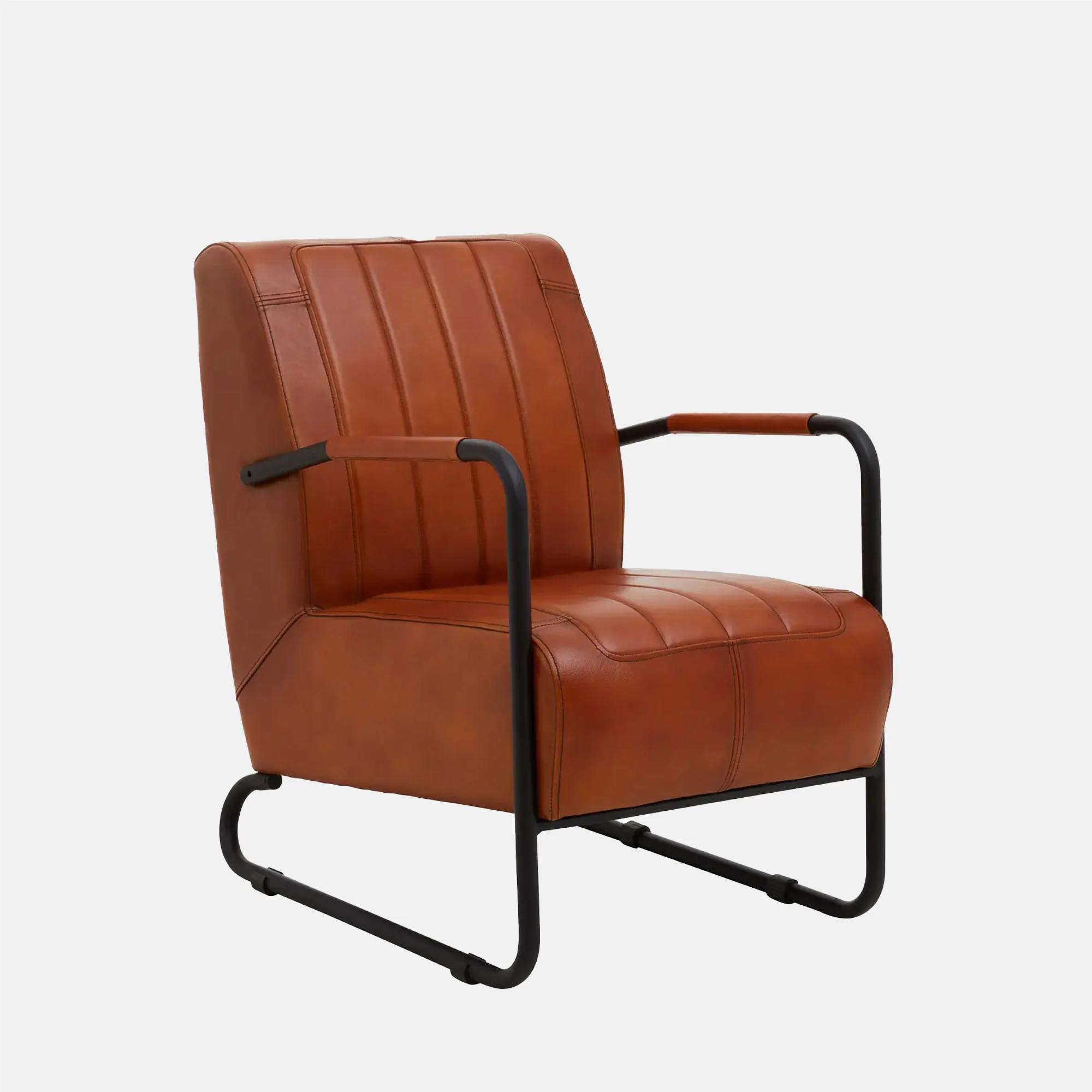 Buffalo Tan Leather Armchair - Image 5