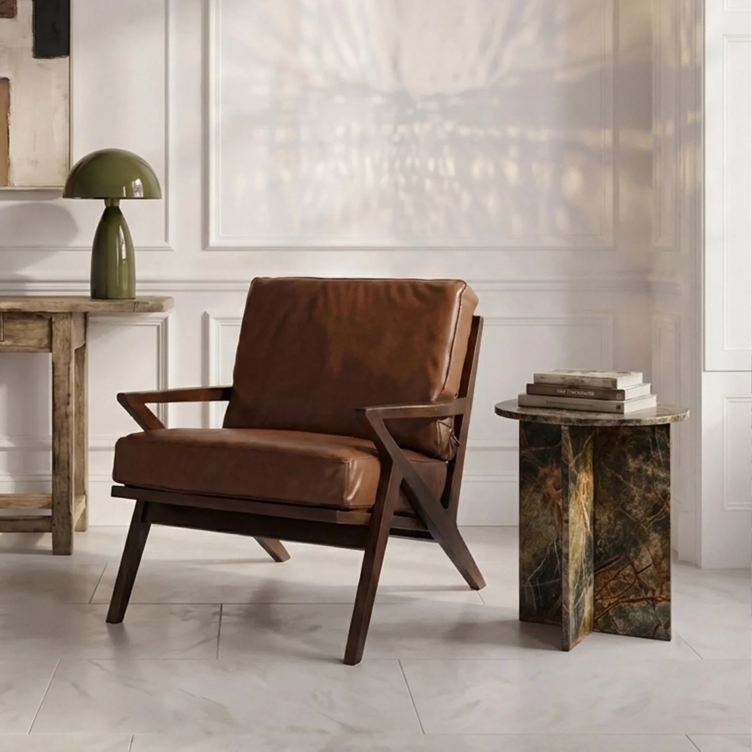 Burnley Leather Armchair