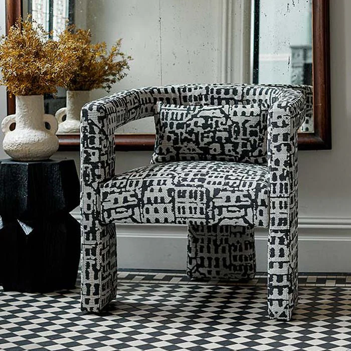 Bushwick Patterned Armchair